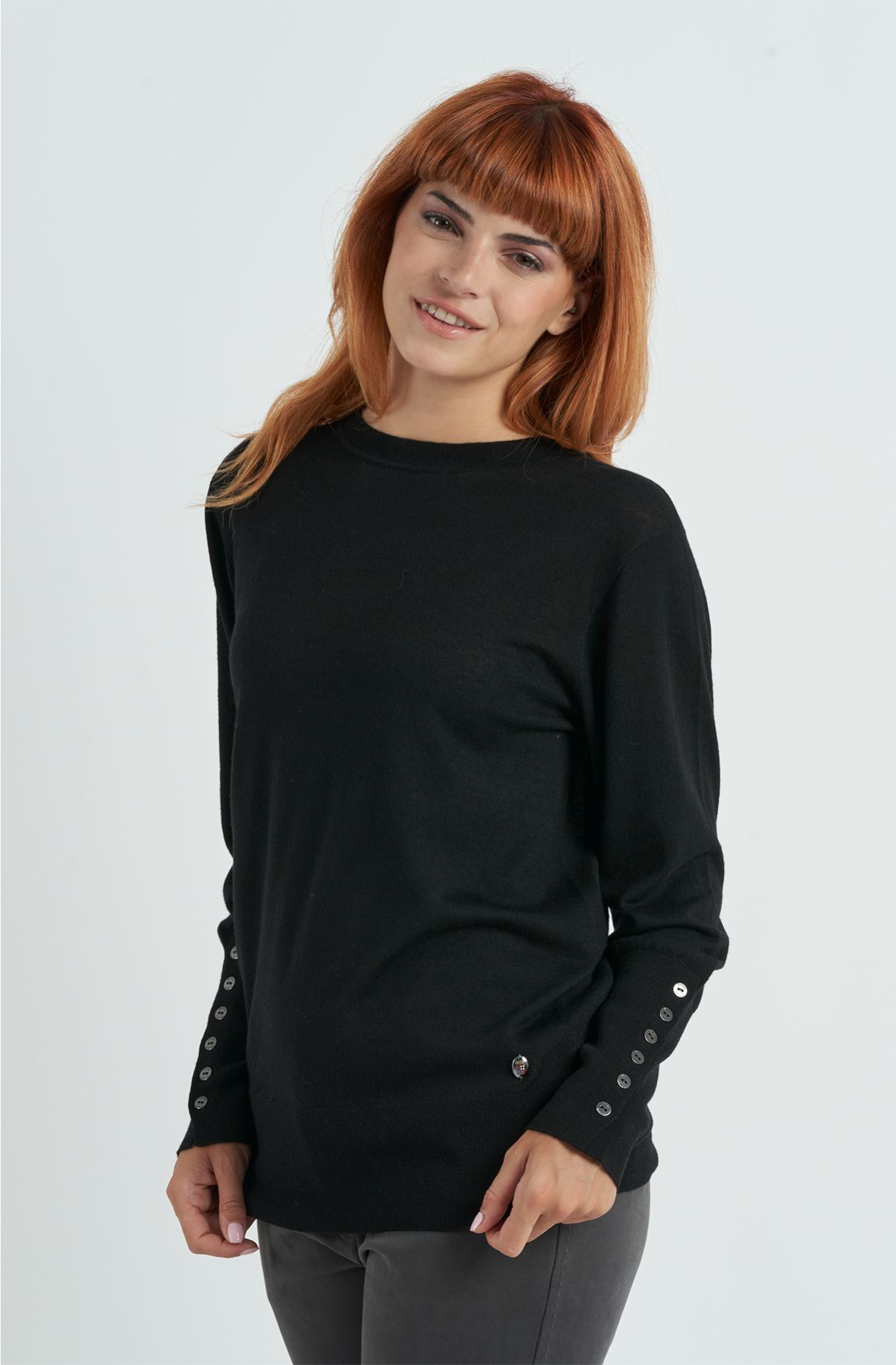 Maglia da donna in misto lana