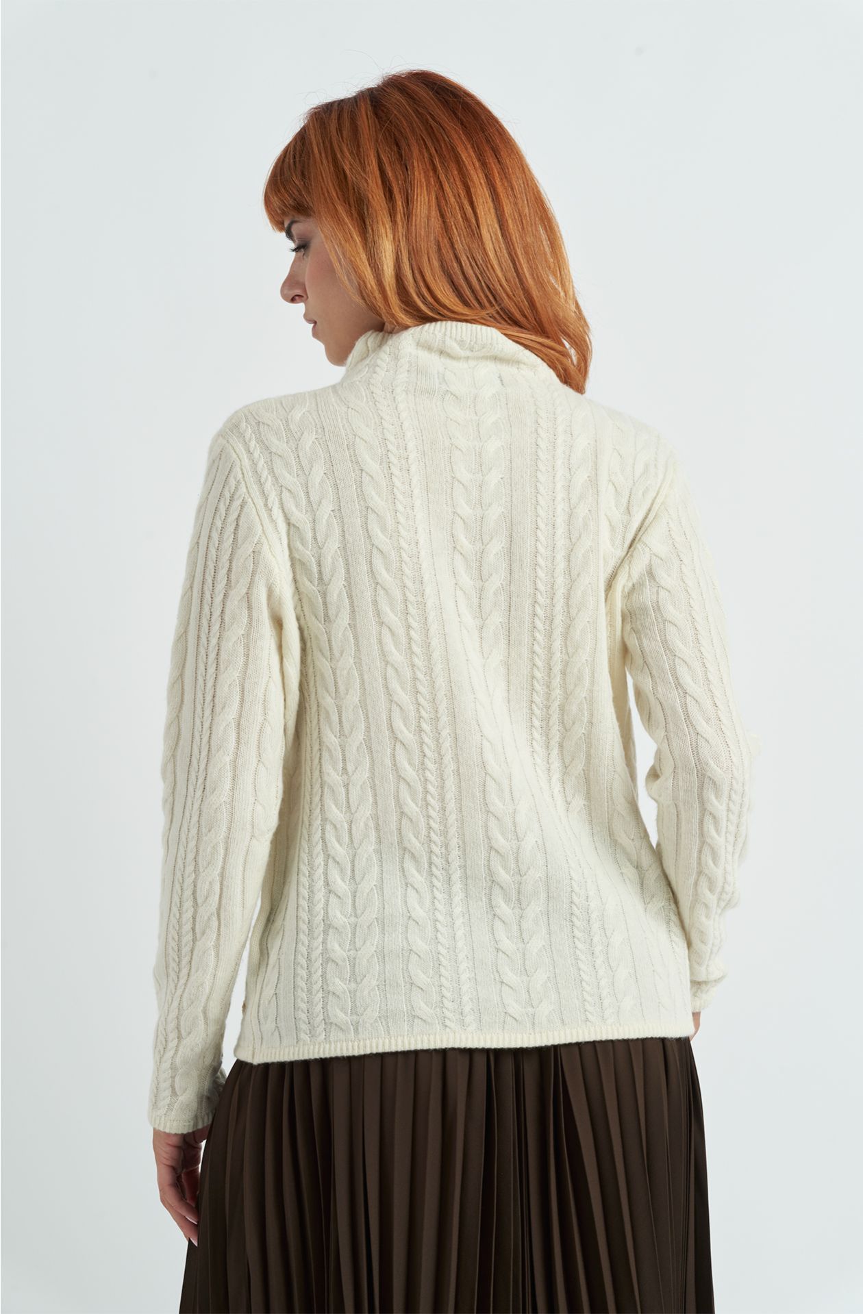 Maglia da donna in misto lana