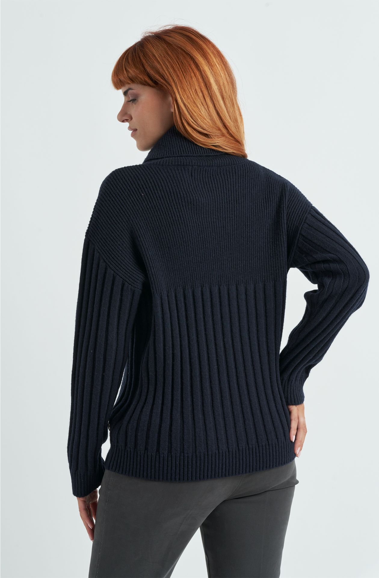 Women's Wool Blend Knit Top