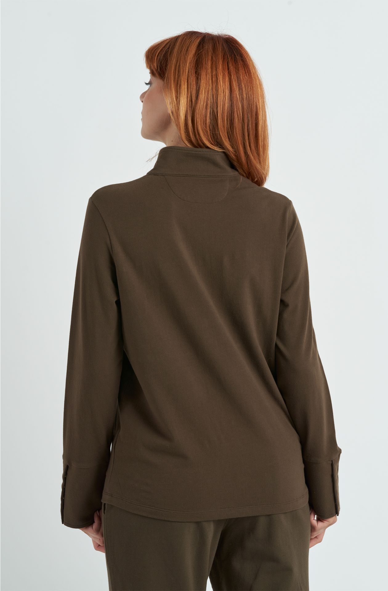 Polo da donna in cotone jersey