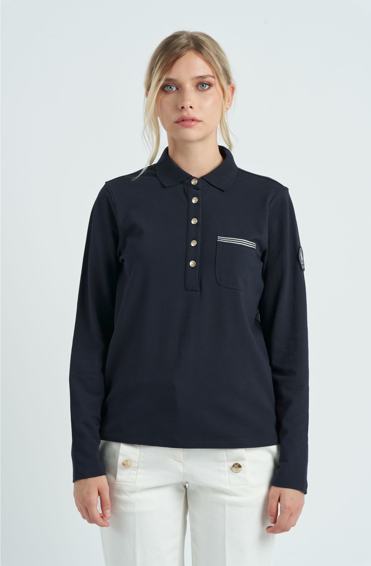 Women's Amerigo Vespucci Cotton Polo Shirt