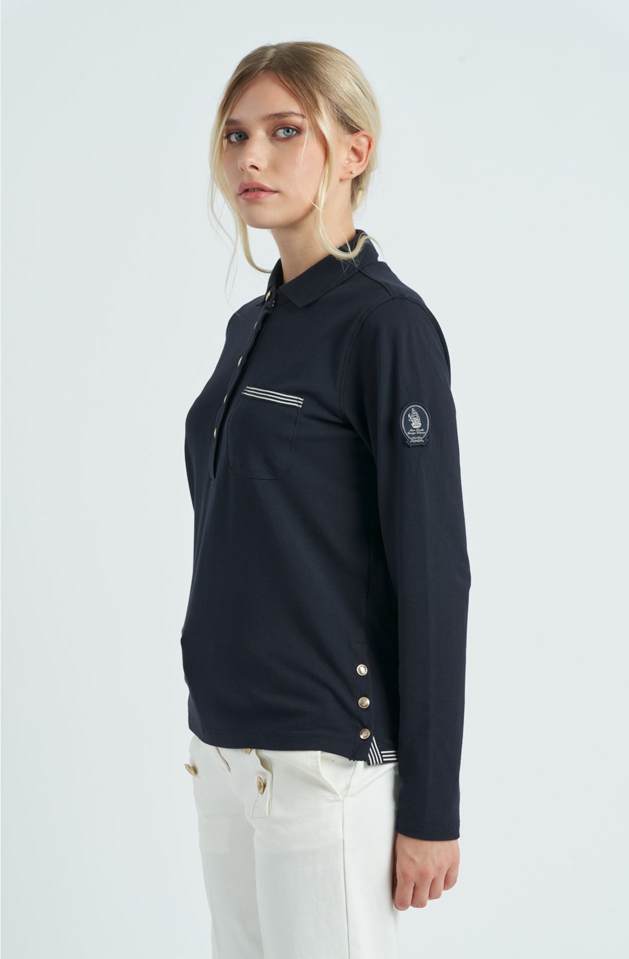 Women's Amerigo Vespucci Cotton Polo Shirt