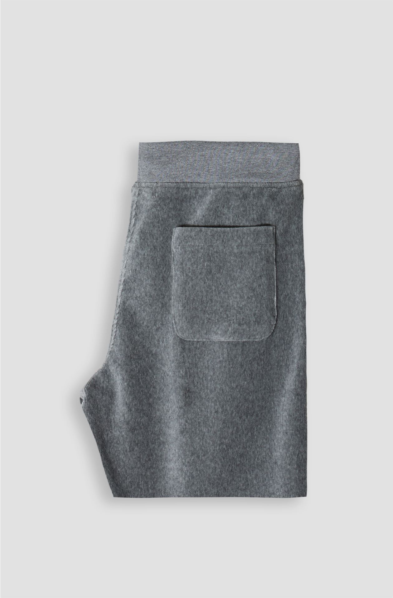 Women's Fine Rib Velvet Joggers