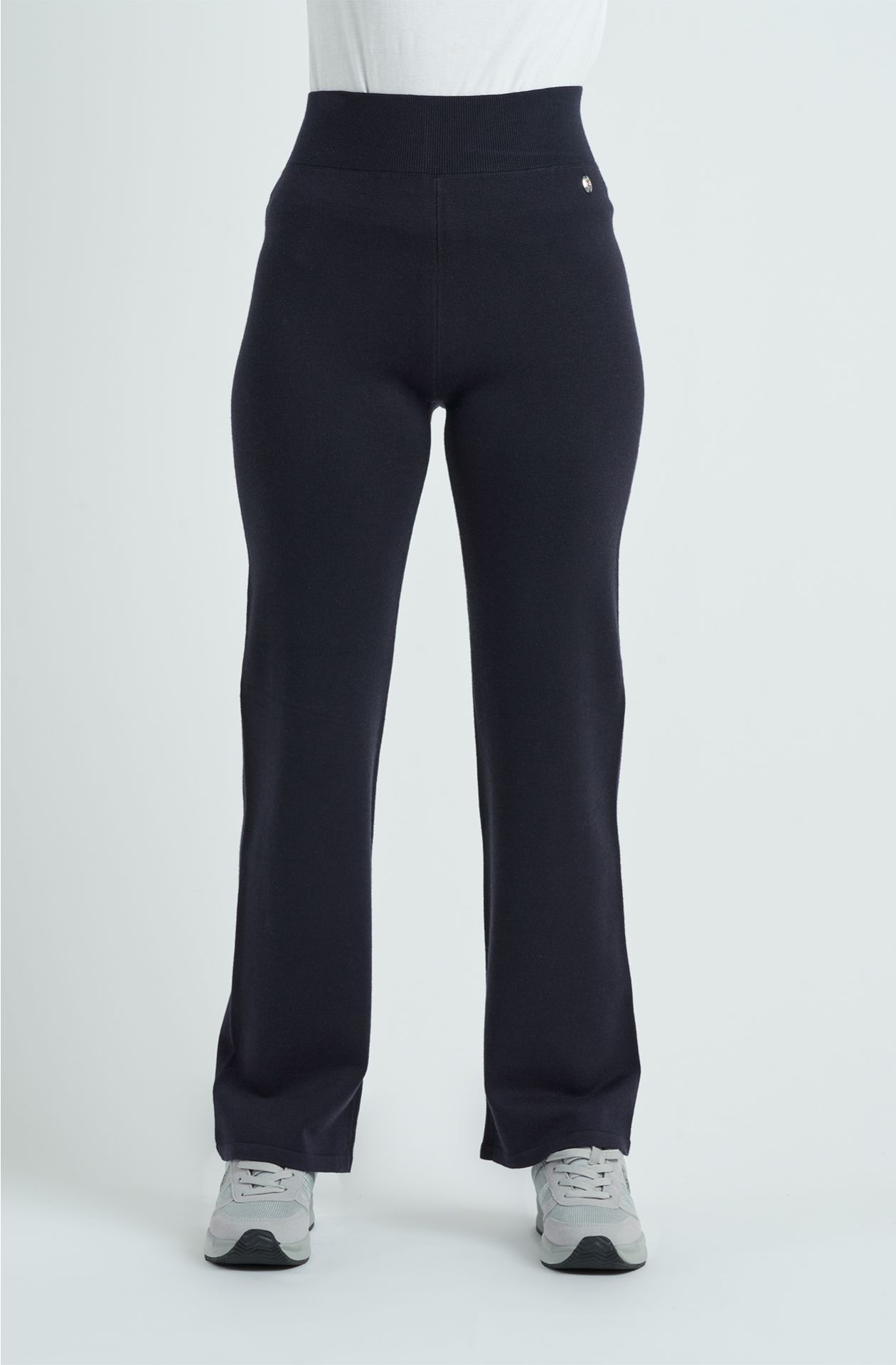 Pantaloni da donna in misto viscosa