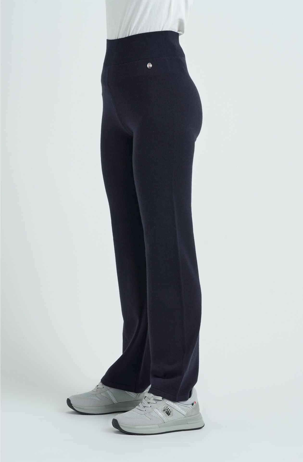 Pantaloni da donna in misto viscosa