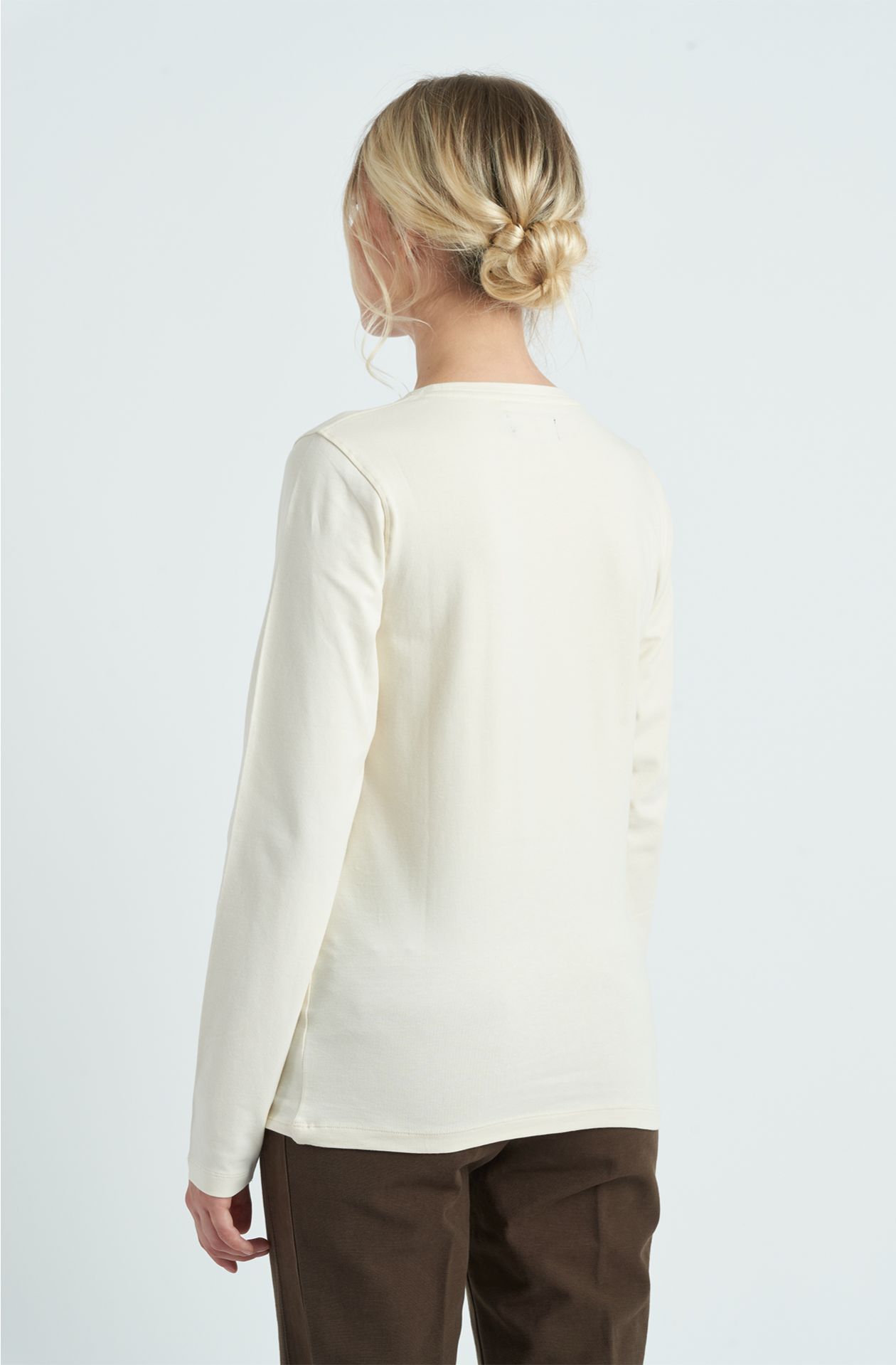 T-shirt da donna in cotone jersey