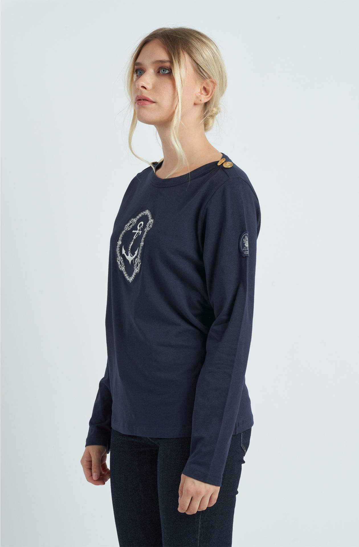 T-shirt da donna Amerigo Vespucci in cotone