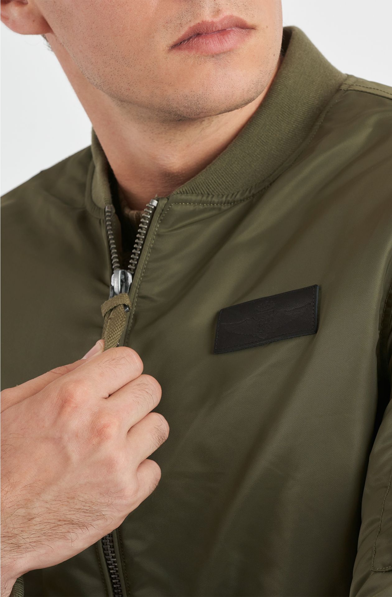Bomber da uomo Aviazione Navale in nylon