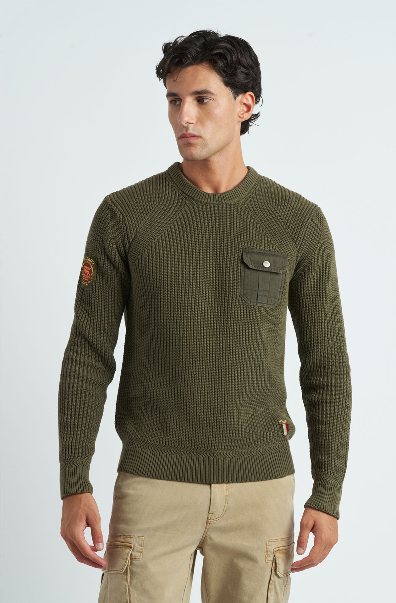 Men's Brigata Marina San Marco Warm Cotton Sweater