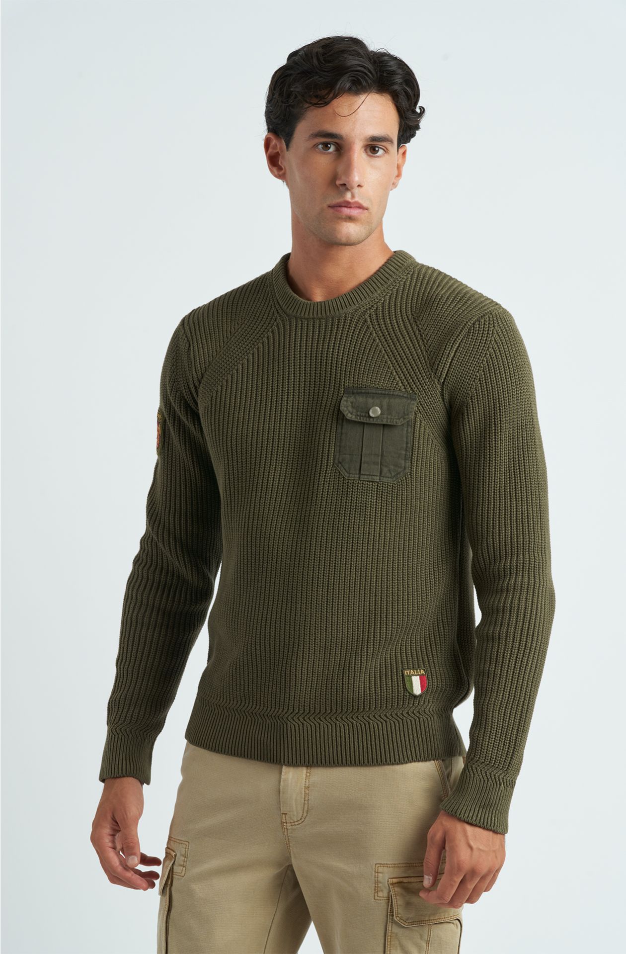 Men's Brigata Marina San Marco Warm Cotton Sweater