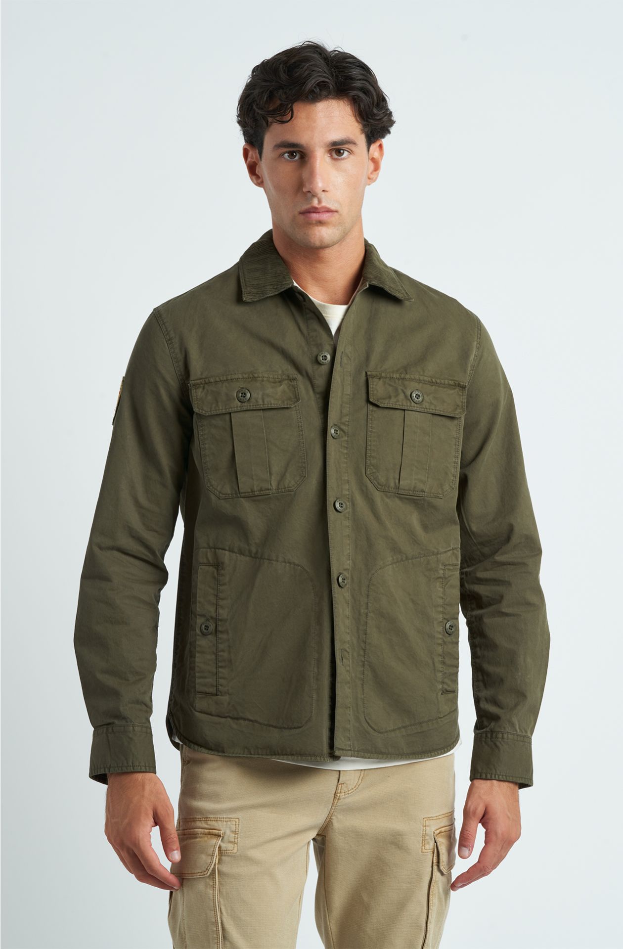 Men's Brigata Marina San Marco Cotton Shirt