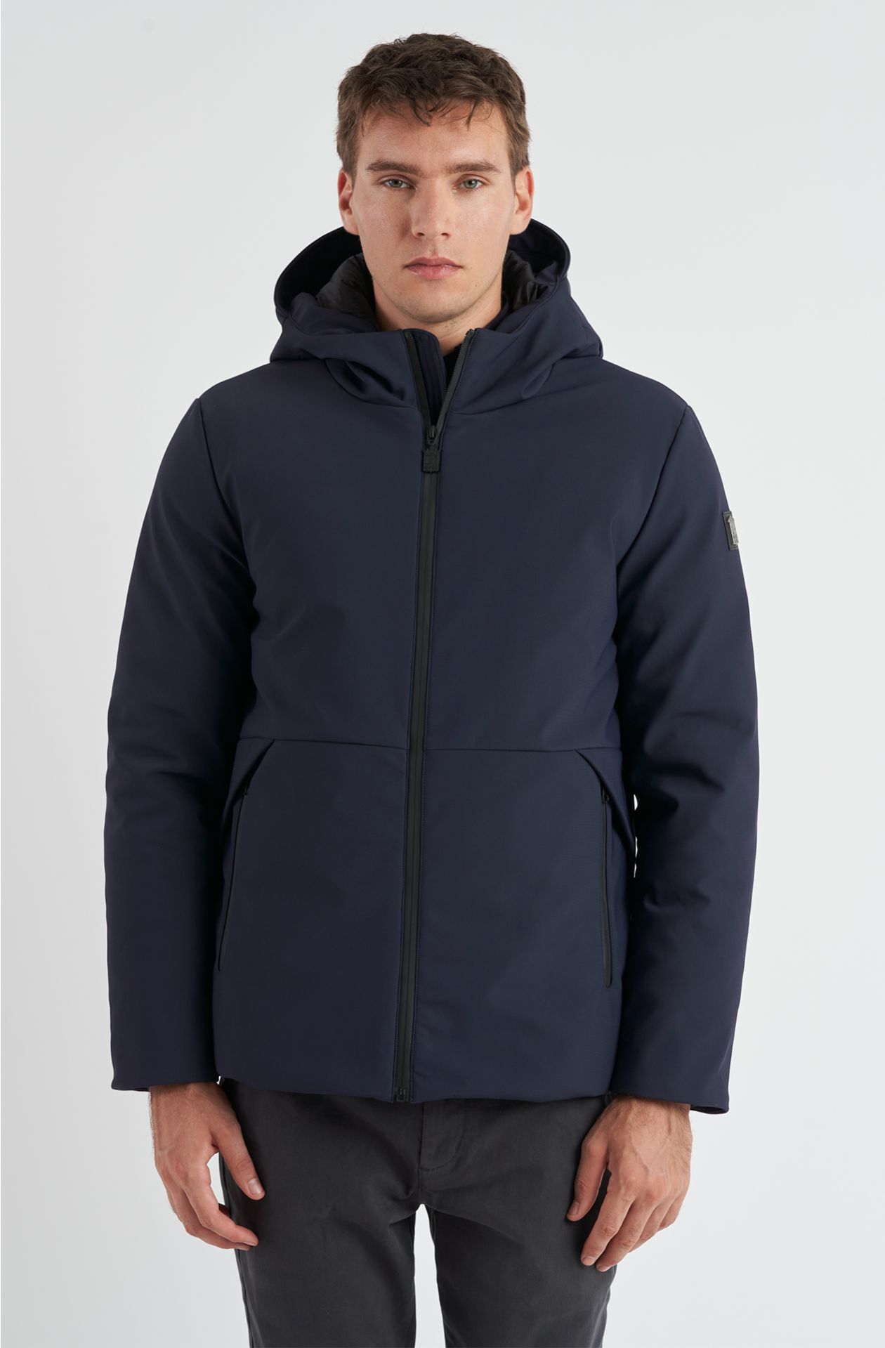 Giaccone da uomo in softshell