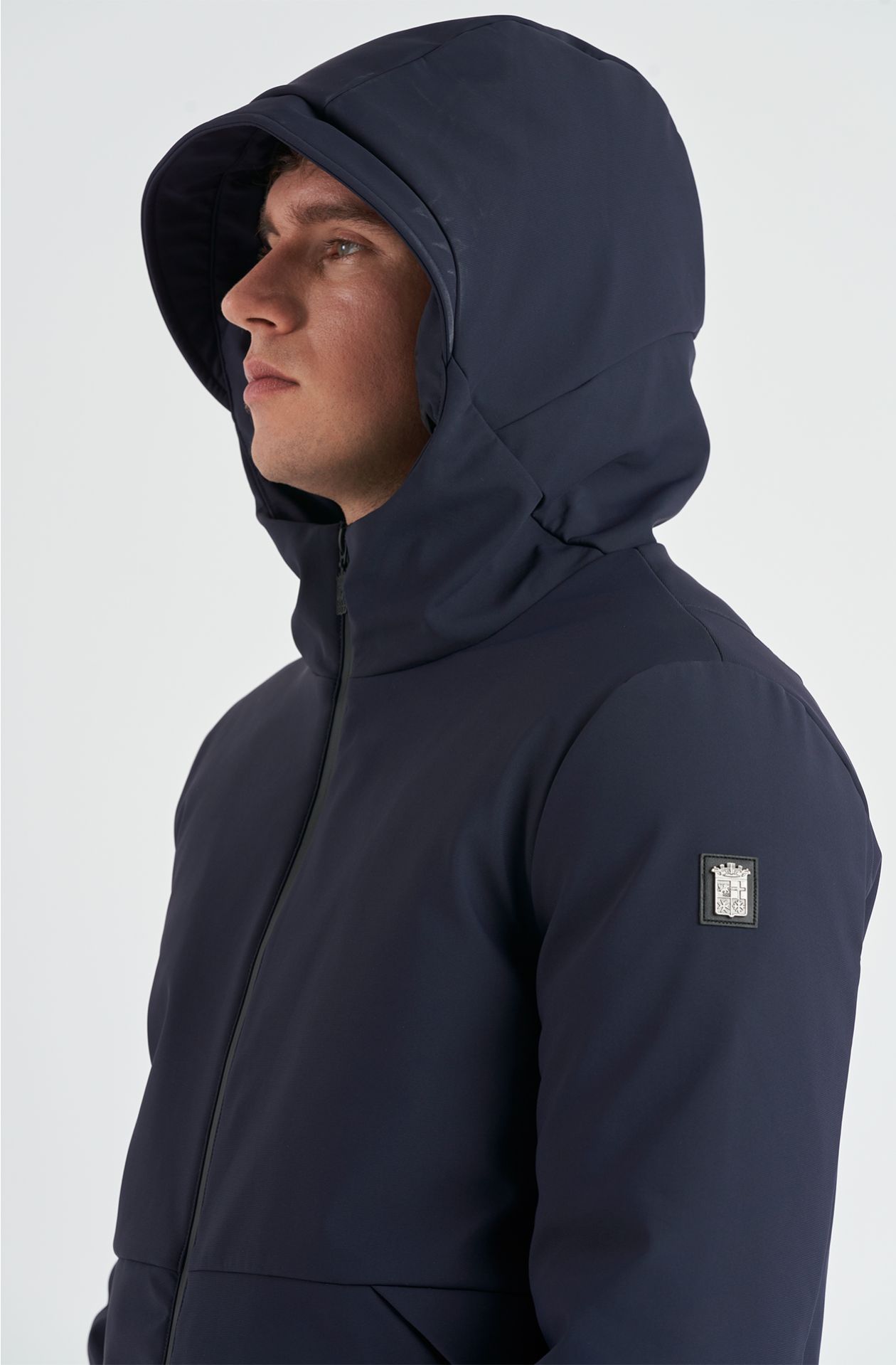 Giaccone da uomo in softshell