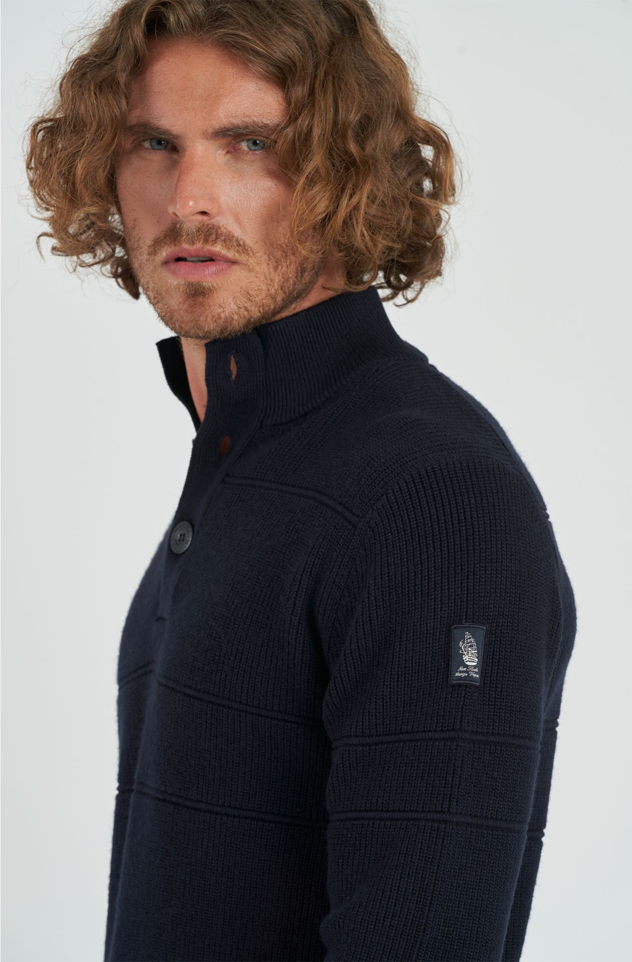Maglia da uomo Amerigo Vespucci in misto lana