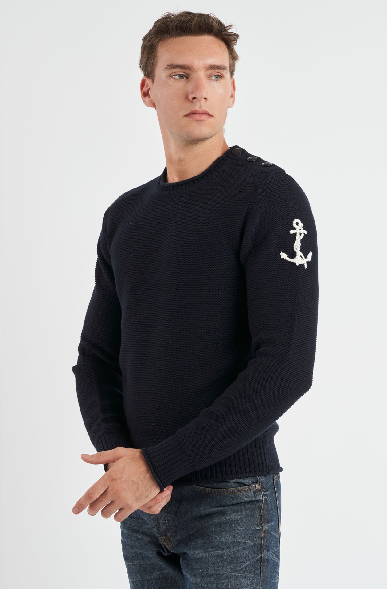 Men's Amerigo Vespucci Warm Cotton Sweater
