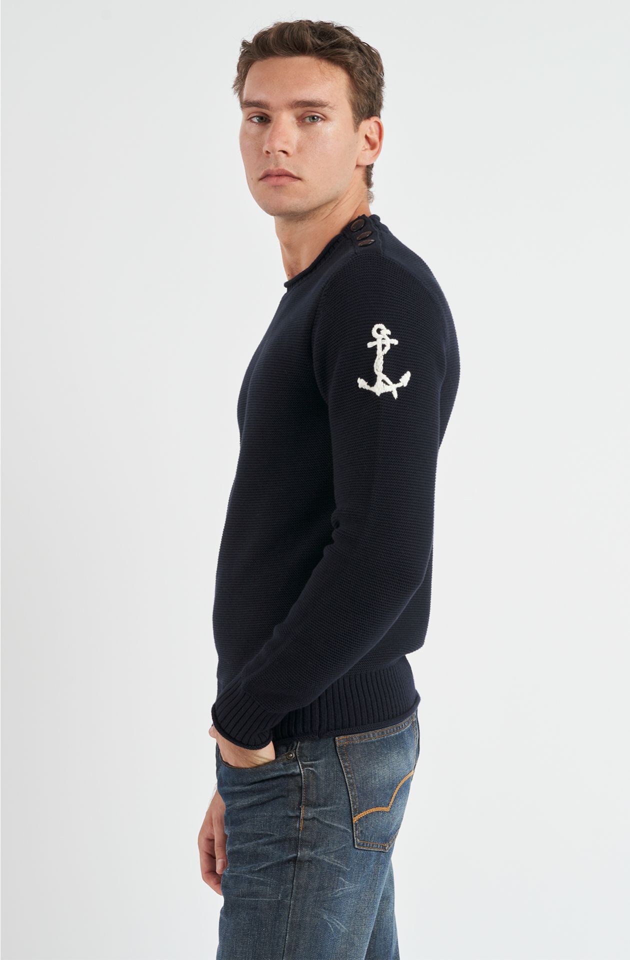 Men's Amerigo Vespucci Warm Cotton Sweater