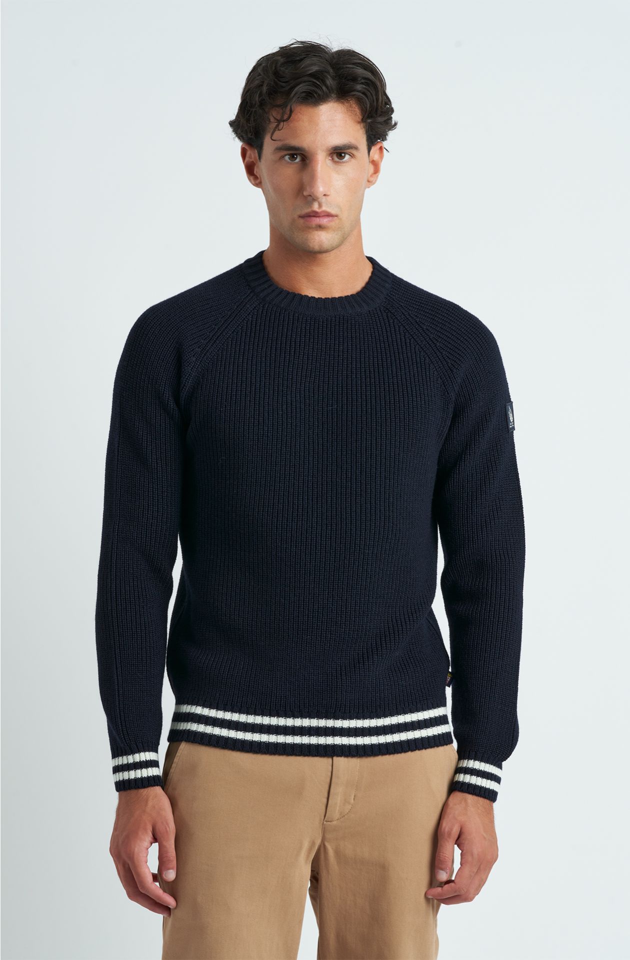 Maglia da uomo Amerigo Vespucci in misto lana