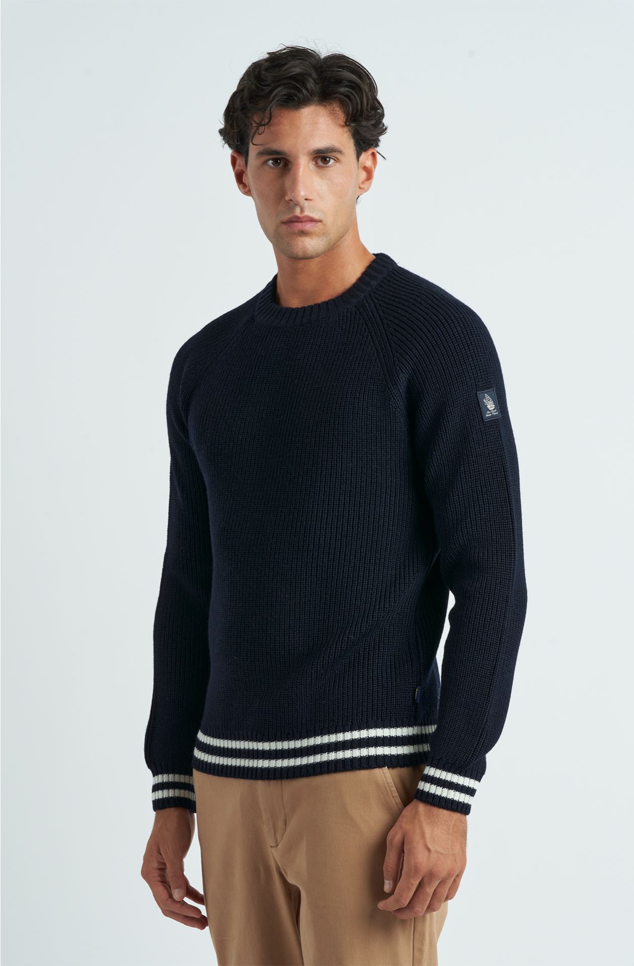 Maglia da uomo Amerigo Vespucci in misto lana