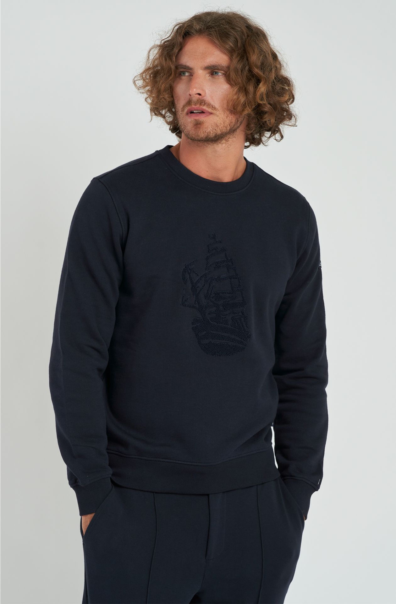 Felpa da uomo Amerigo Vespucci in cotone