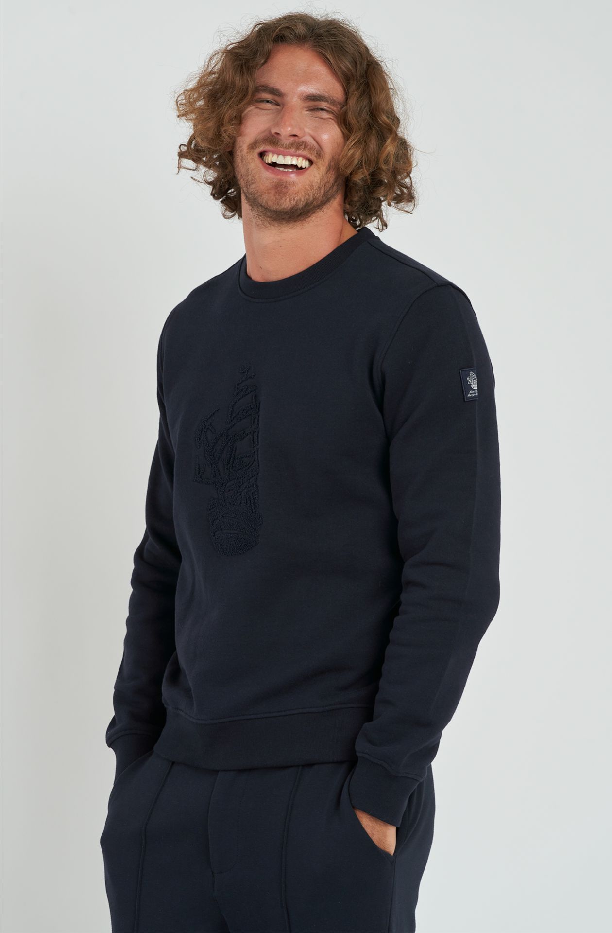 Felpa da uomo Amerigo Vespucci in cotone