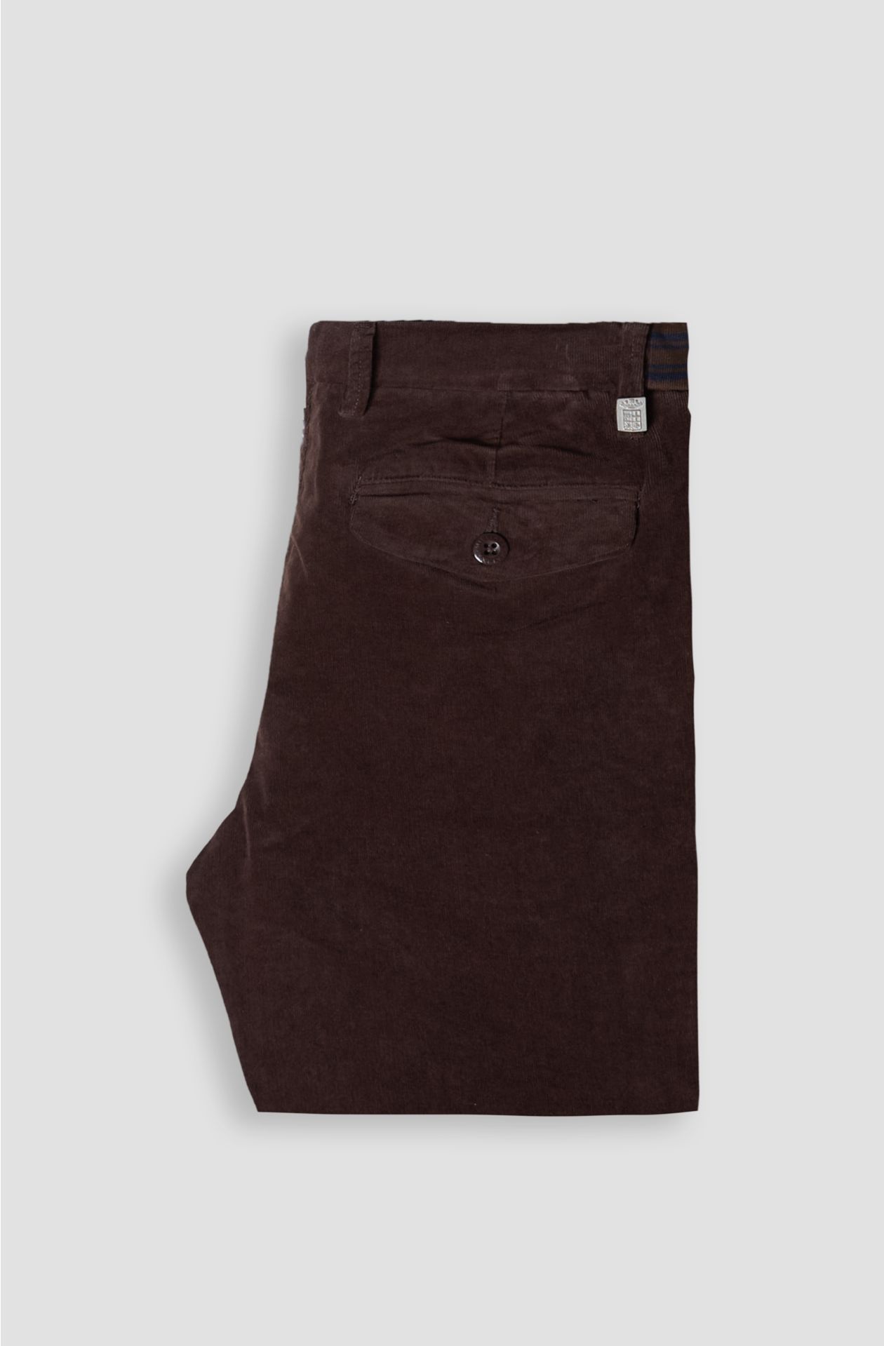 Pantaloni da uomo in velluto mille righe