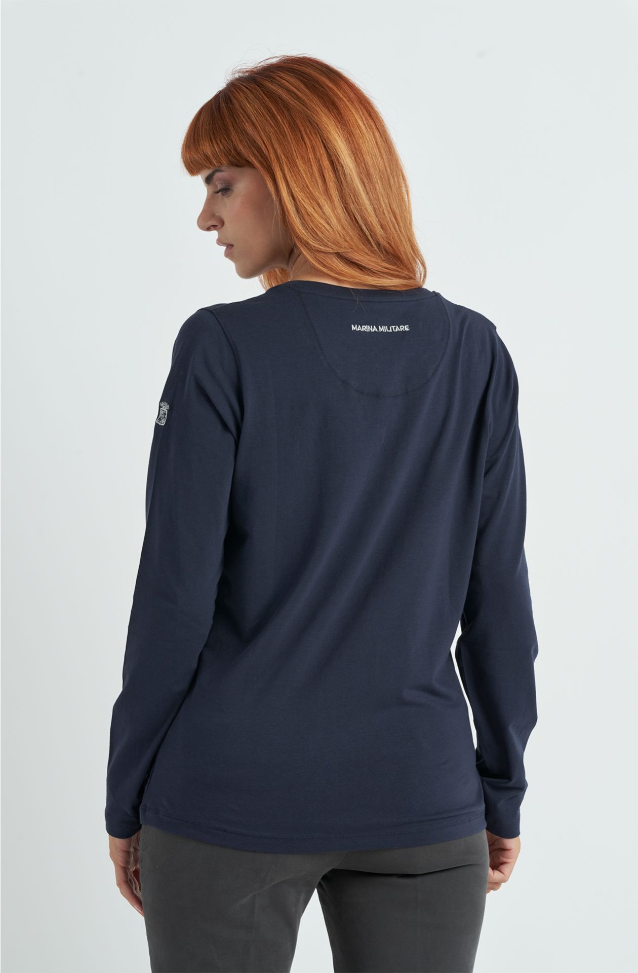 T-shirt da donna in cotone linea essentials