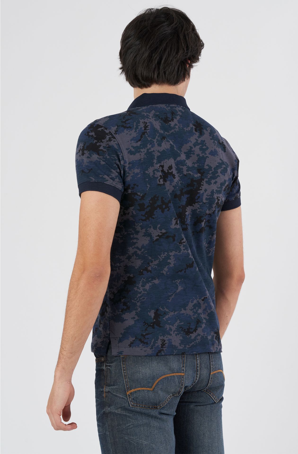 Men's Camouflage Piqué Polo Shirt