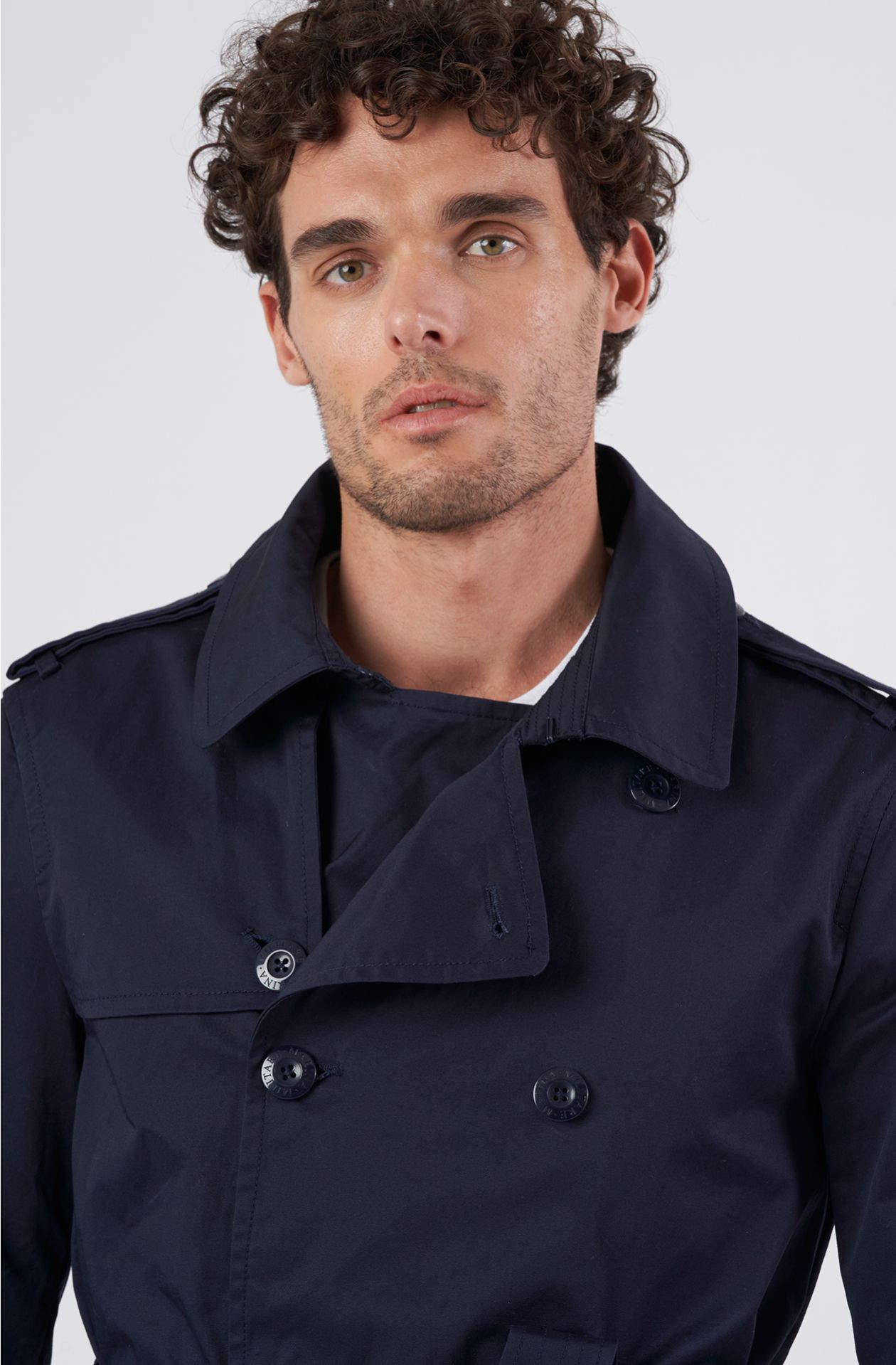 Peacoat uomo in cotone
