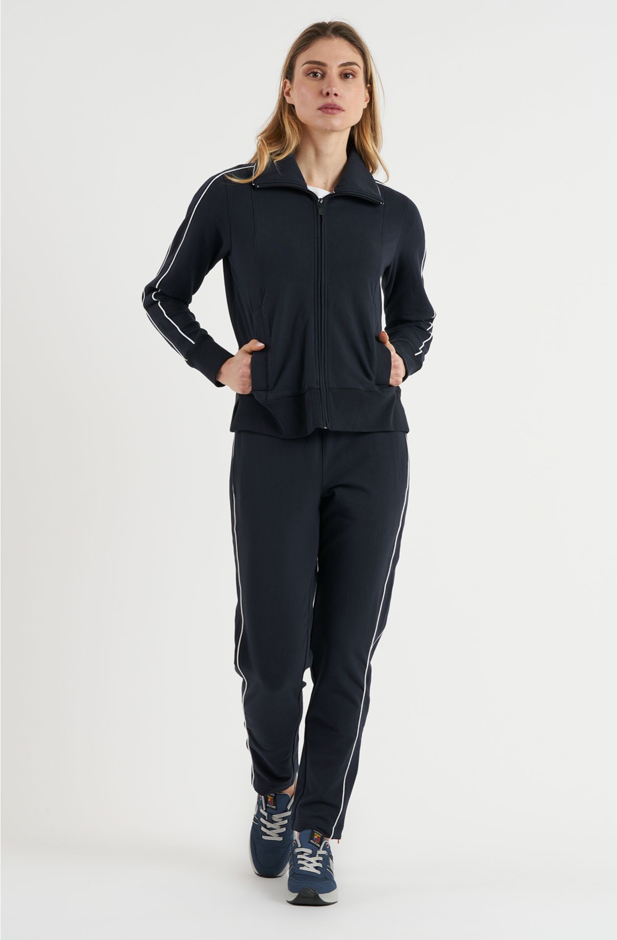 Felpa donna Amerigo Vespucci in cotone