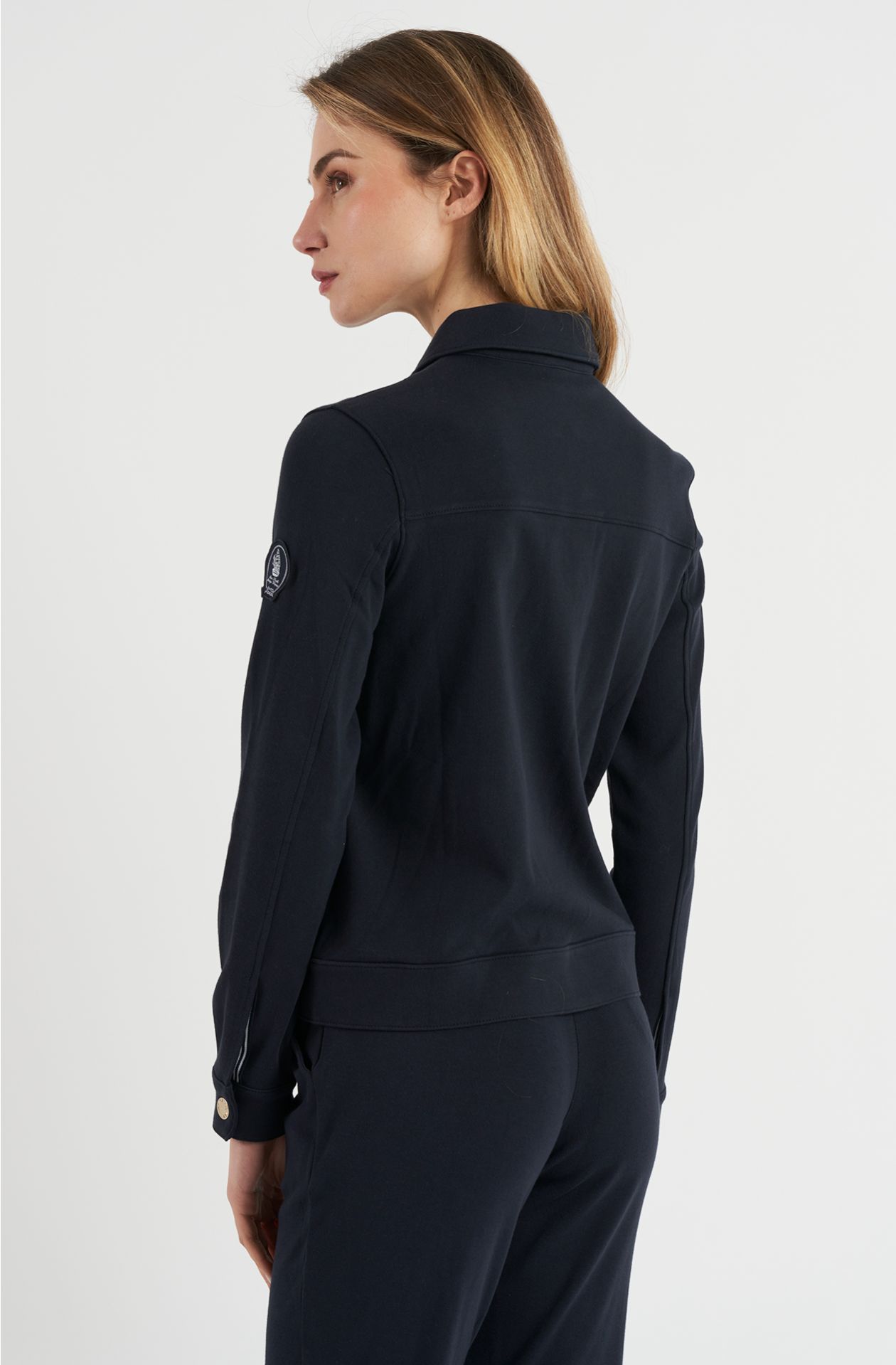 Felpa donna Amerigo Vespucci in misto cotone