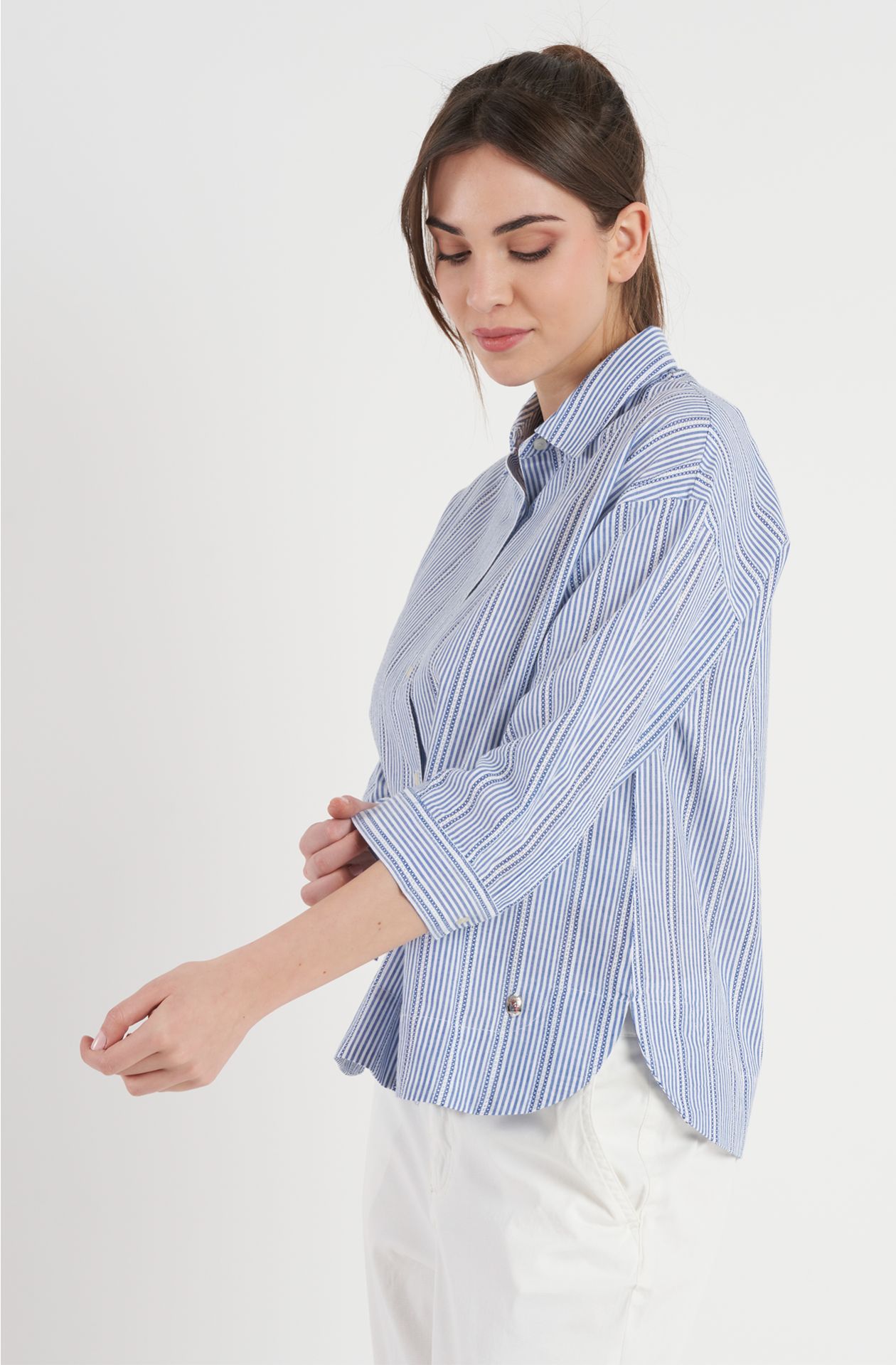 Camicia donna Amerigo Vespucci  in cotone