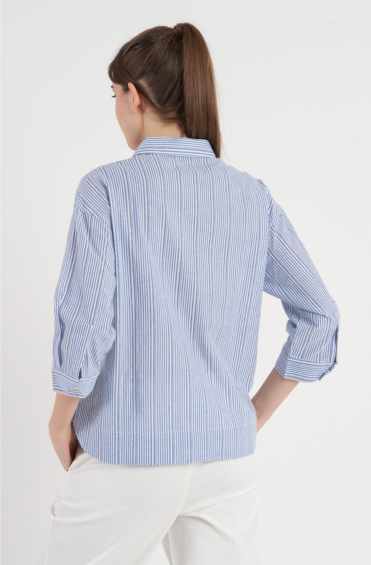 Camicia donna Amerigo Vespucci  in cotone