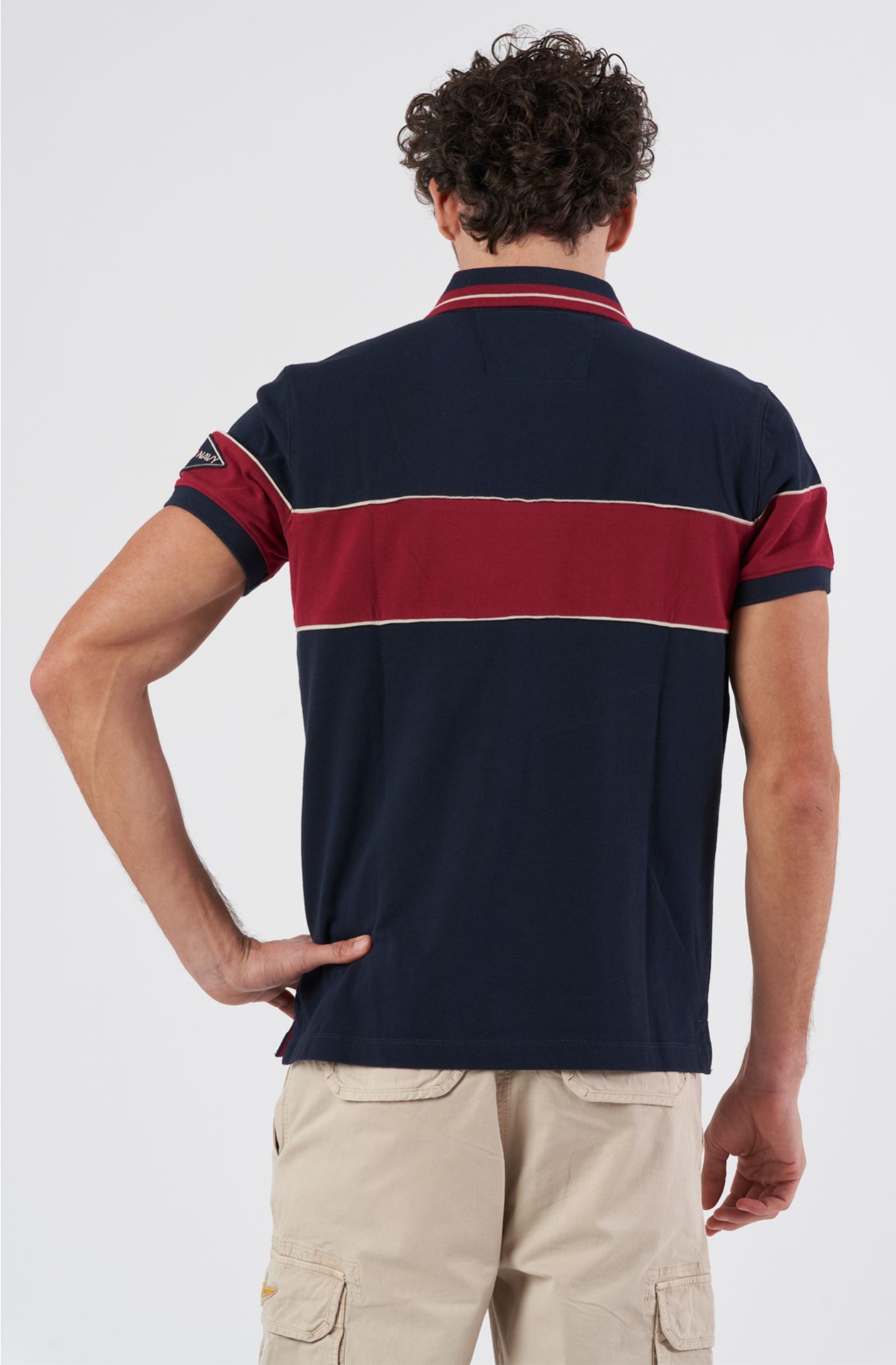 Polo da uomo Grupaer in piquet