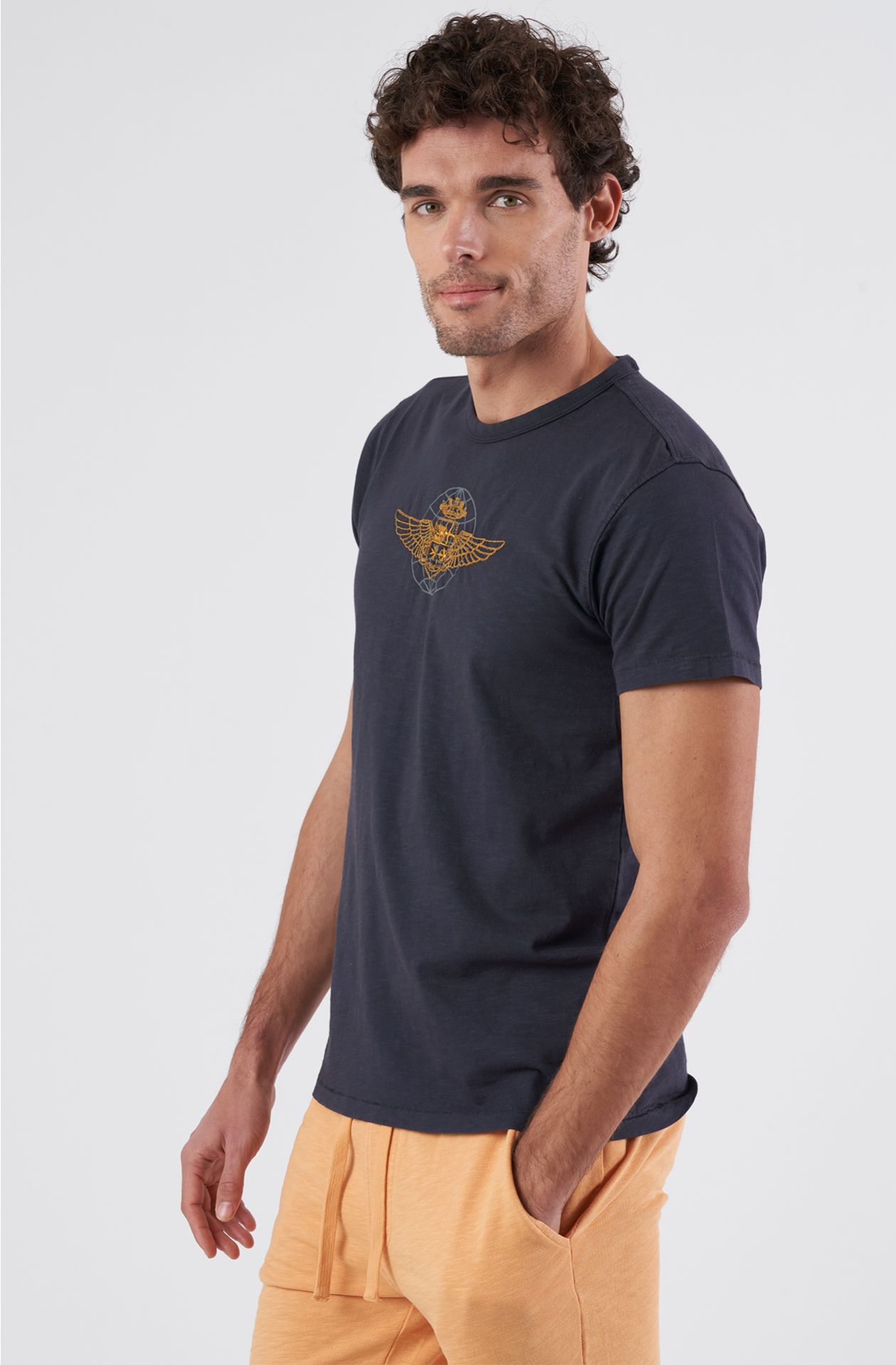 Men's Slubbed Cotton T-Shirt