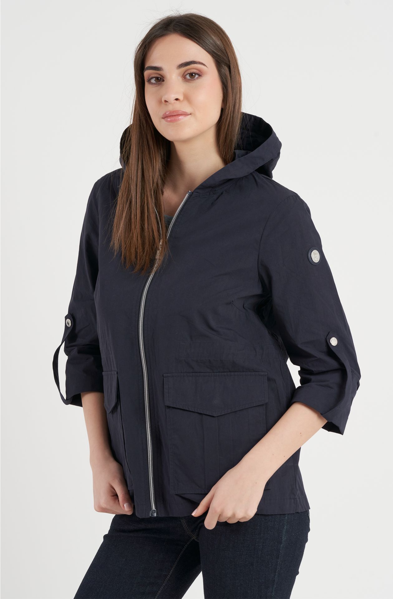 Impermeabile donna in cotone