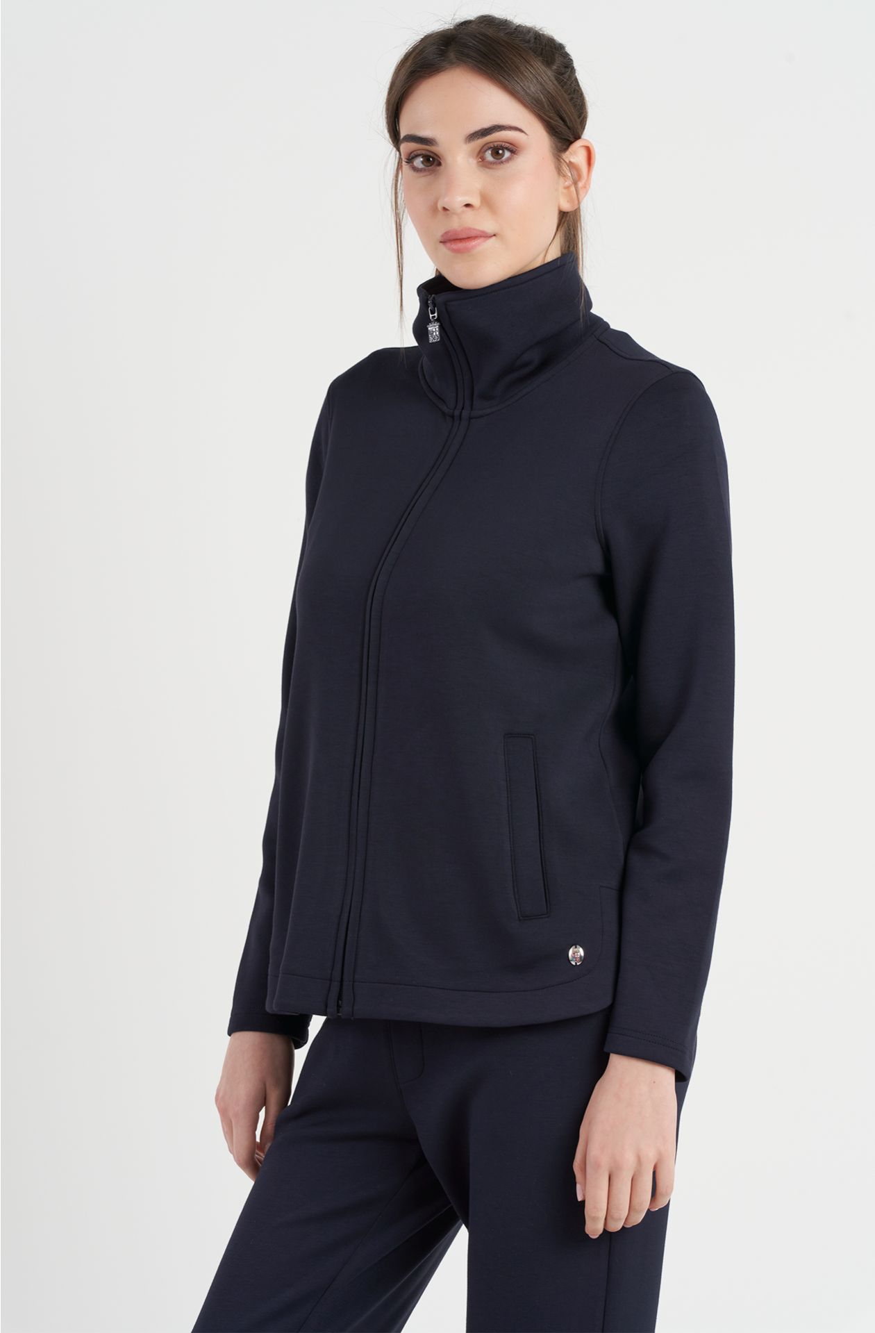 Felpa donna in misto cotone