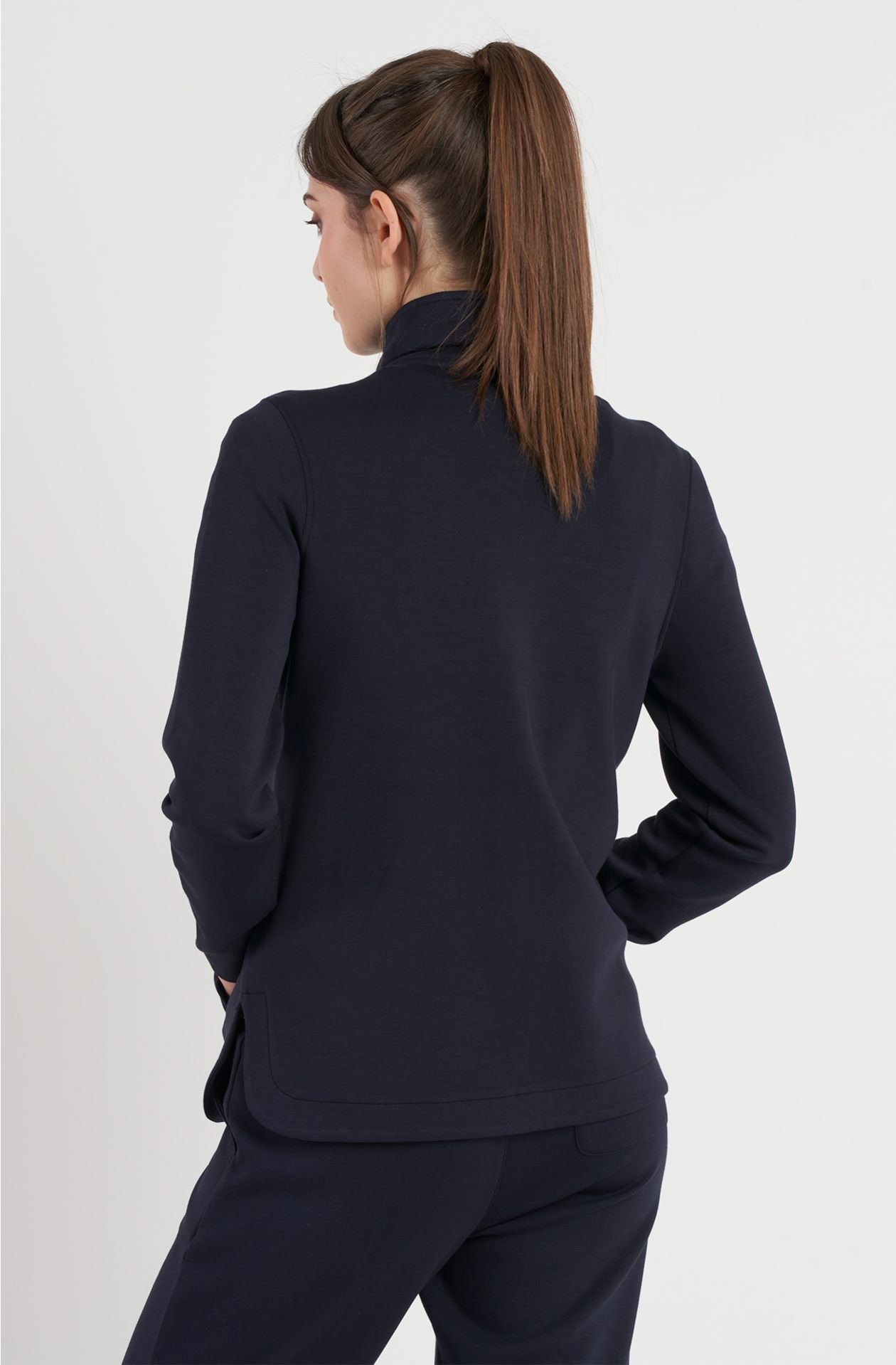 Felpa donna in misto cotone