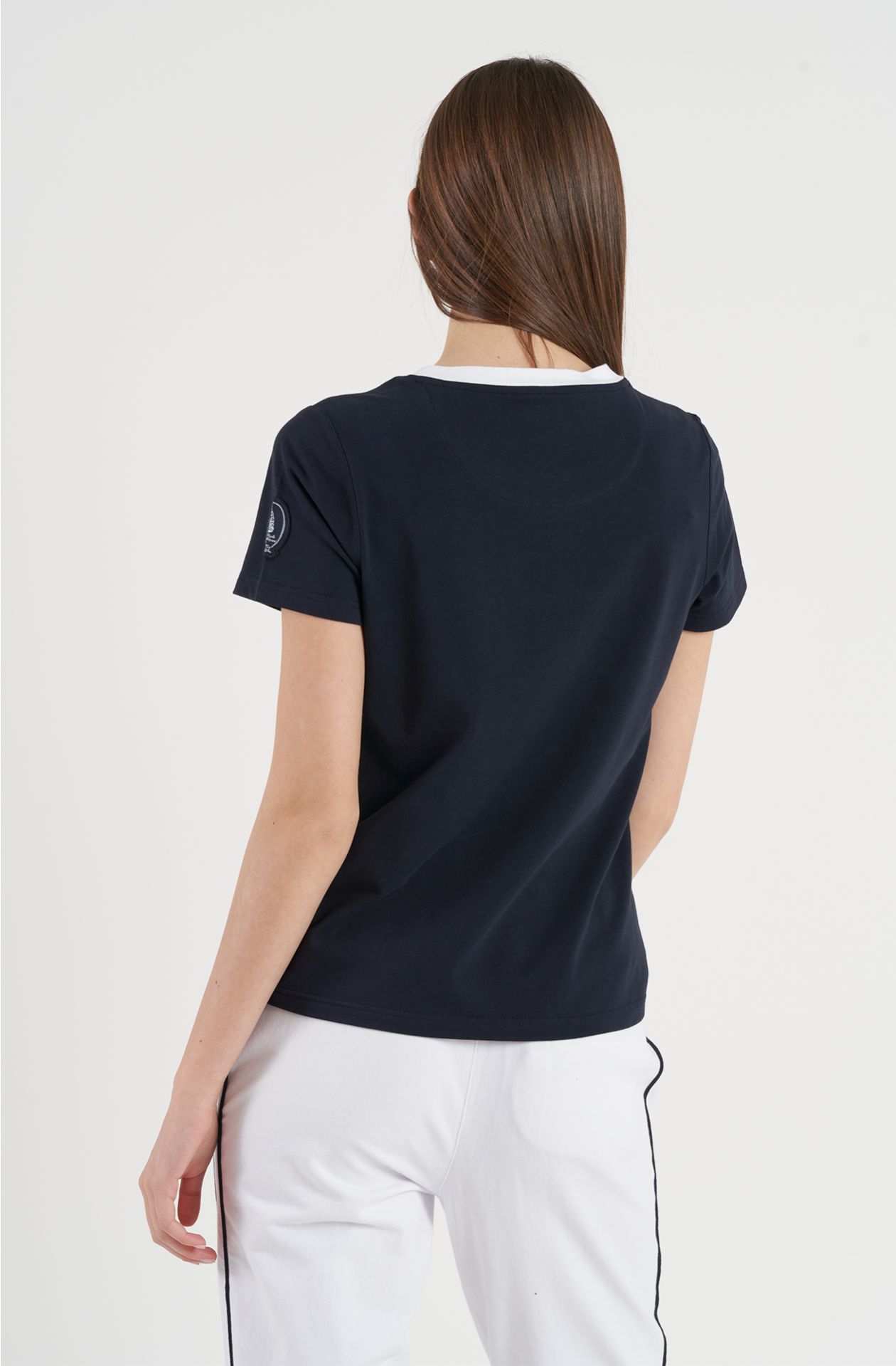 T-shirt donna in cotone jersey