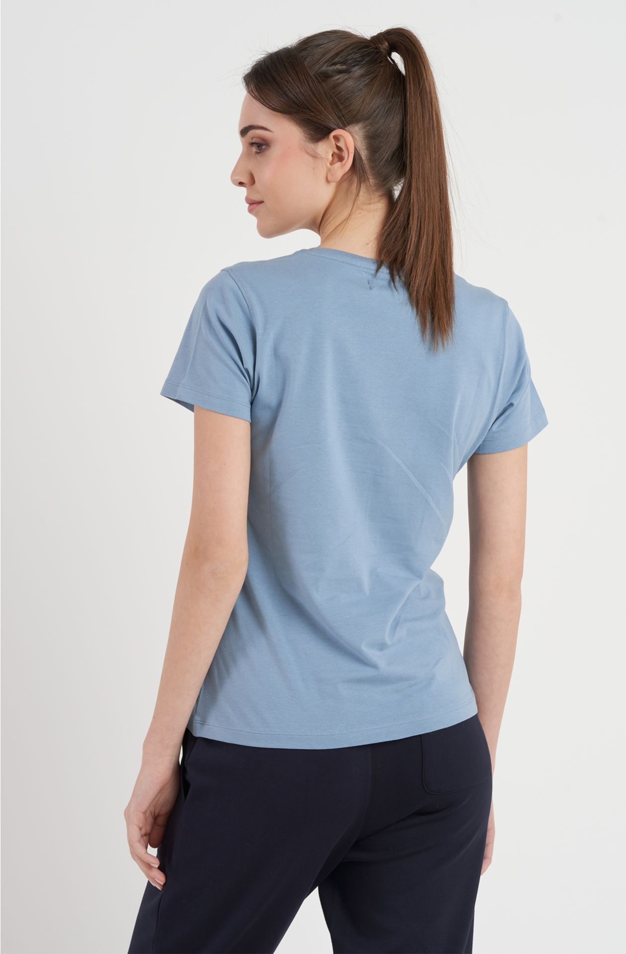 T-shirt donna in cotone jersey
