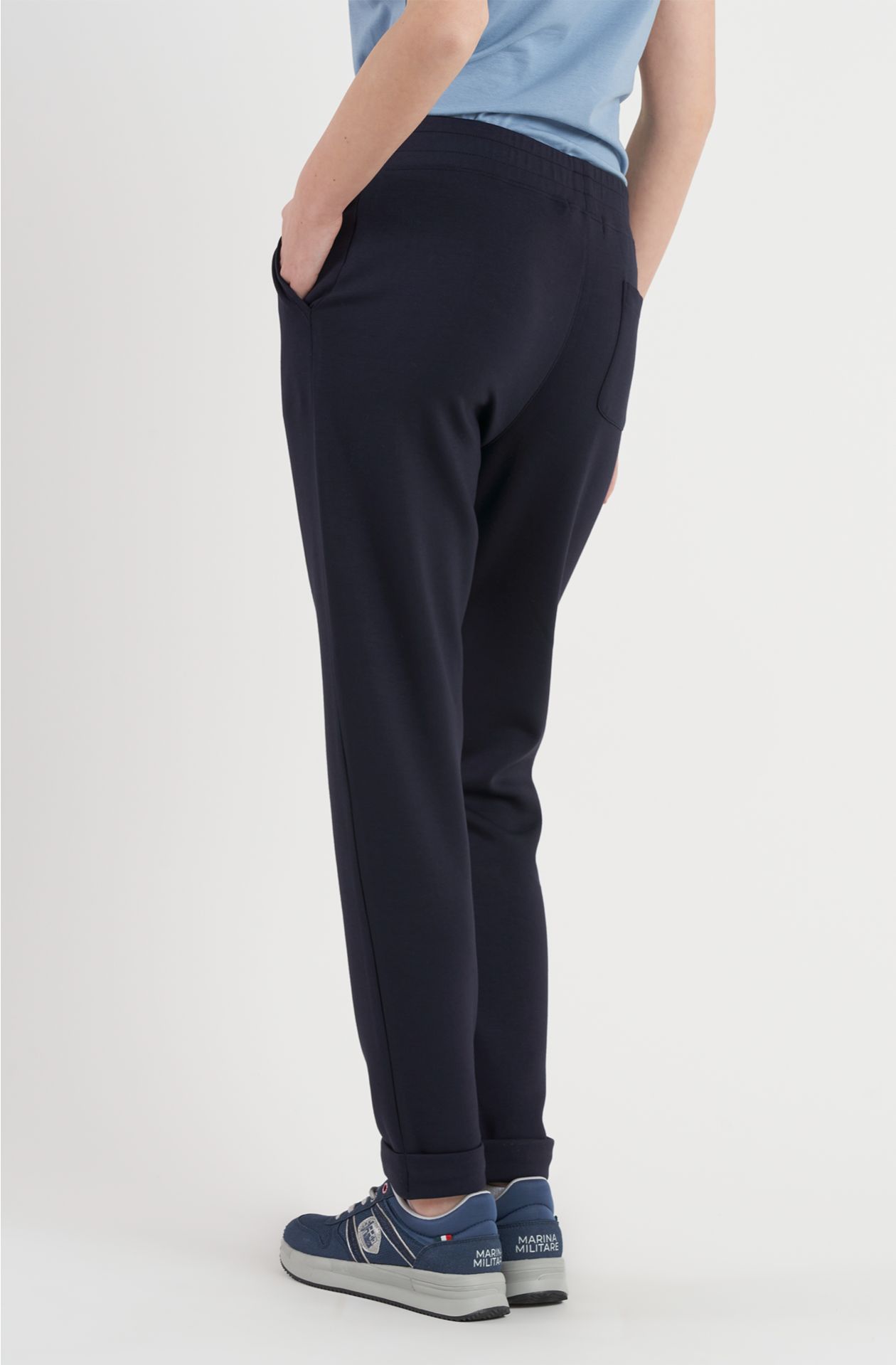 Jogger donna in misto cotone