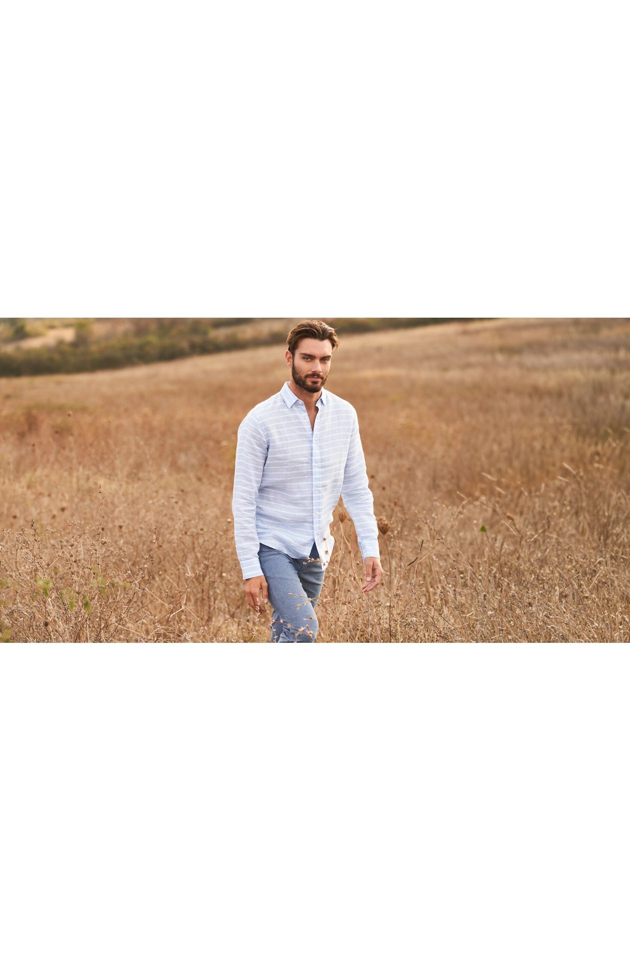 Camicia in puro lino