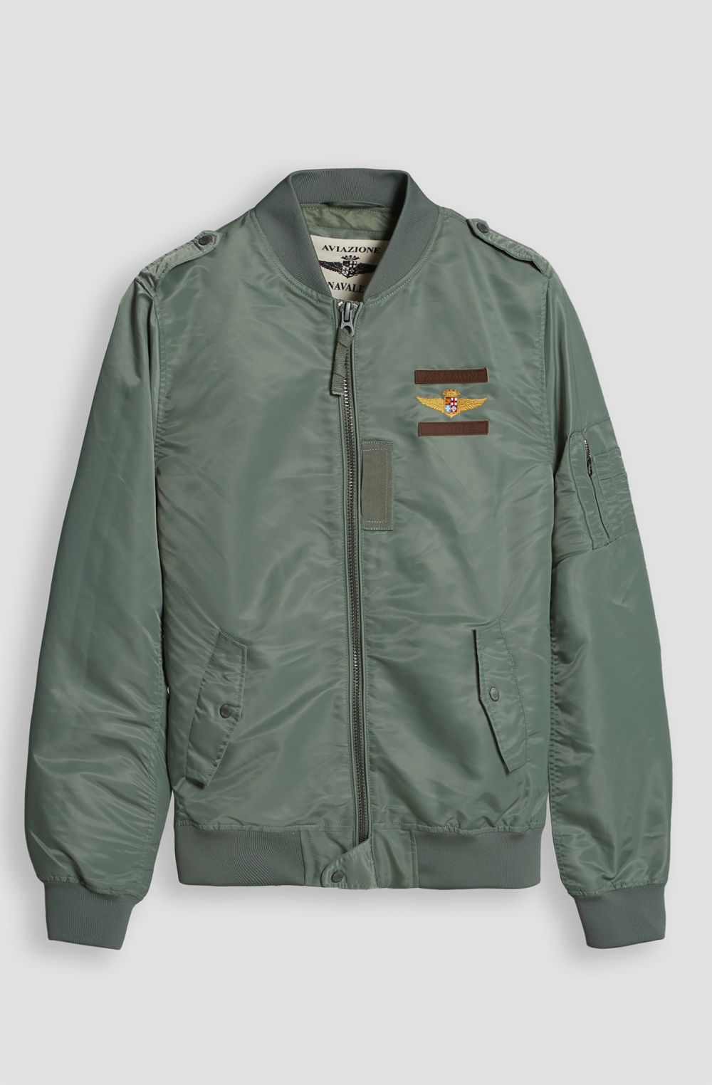 Bomber da uomo in nylon