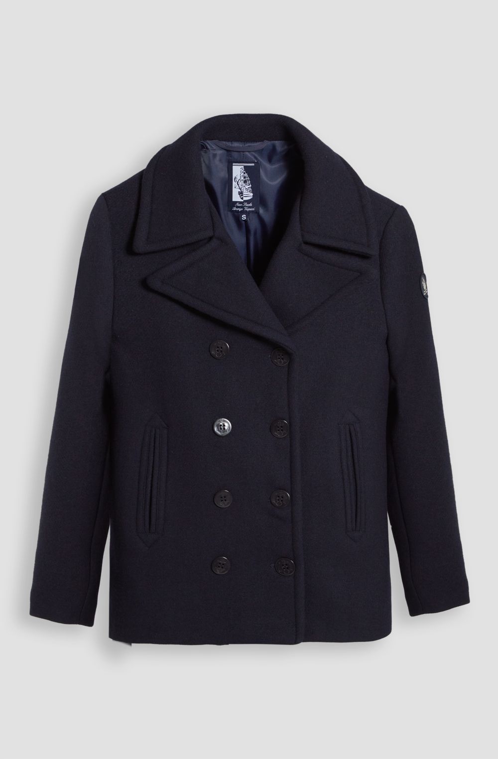 Peacoat da donna Amerigo Vespucci in misto lana