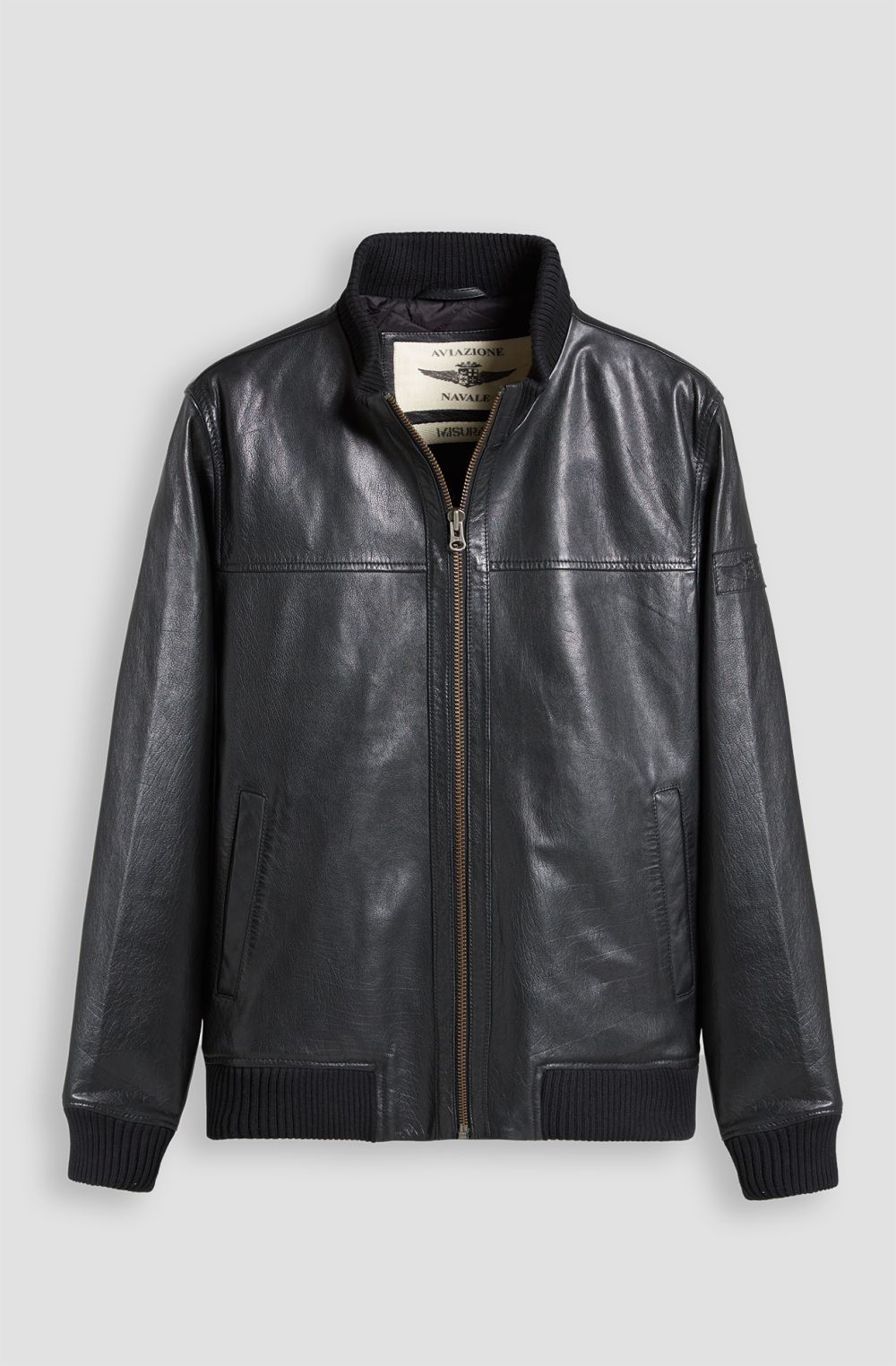 Bomber da uomo Aviazione Navale in pelle