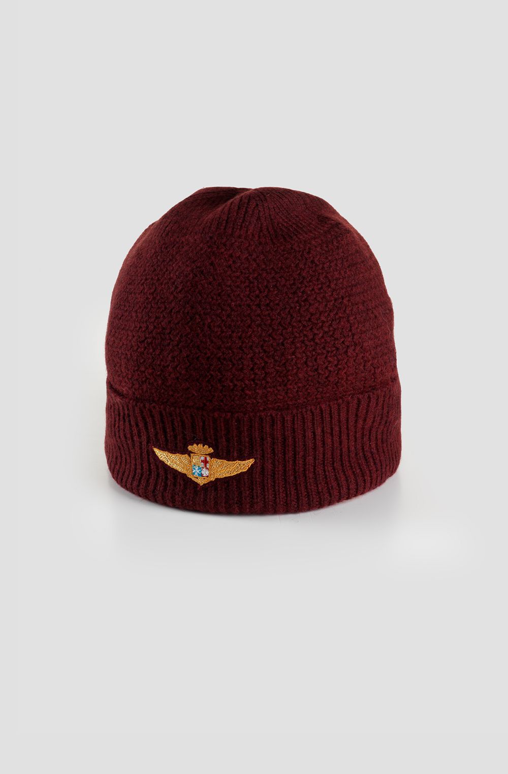 Cappello da uomo a calotta in misto lana