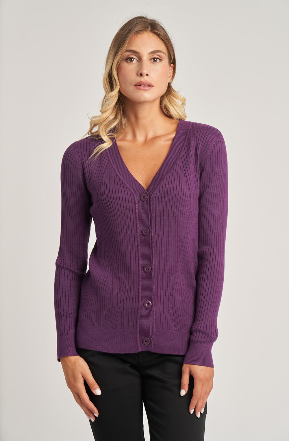 Cardigan da donna in misto viscosa