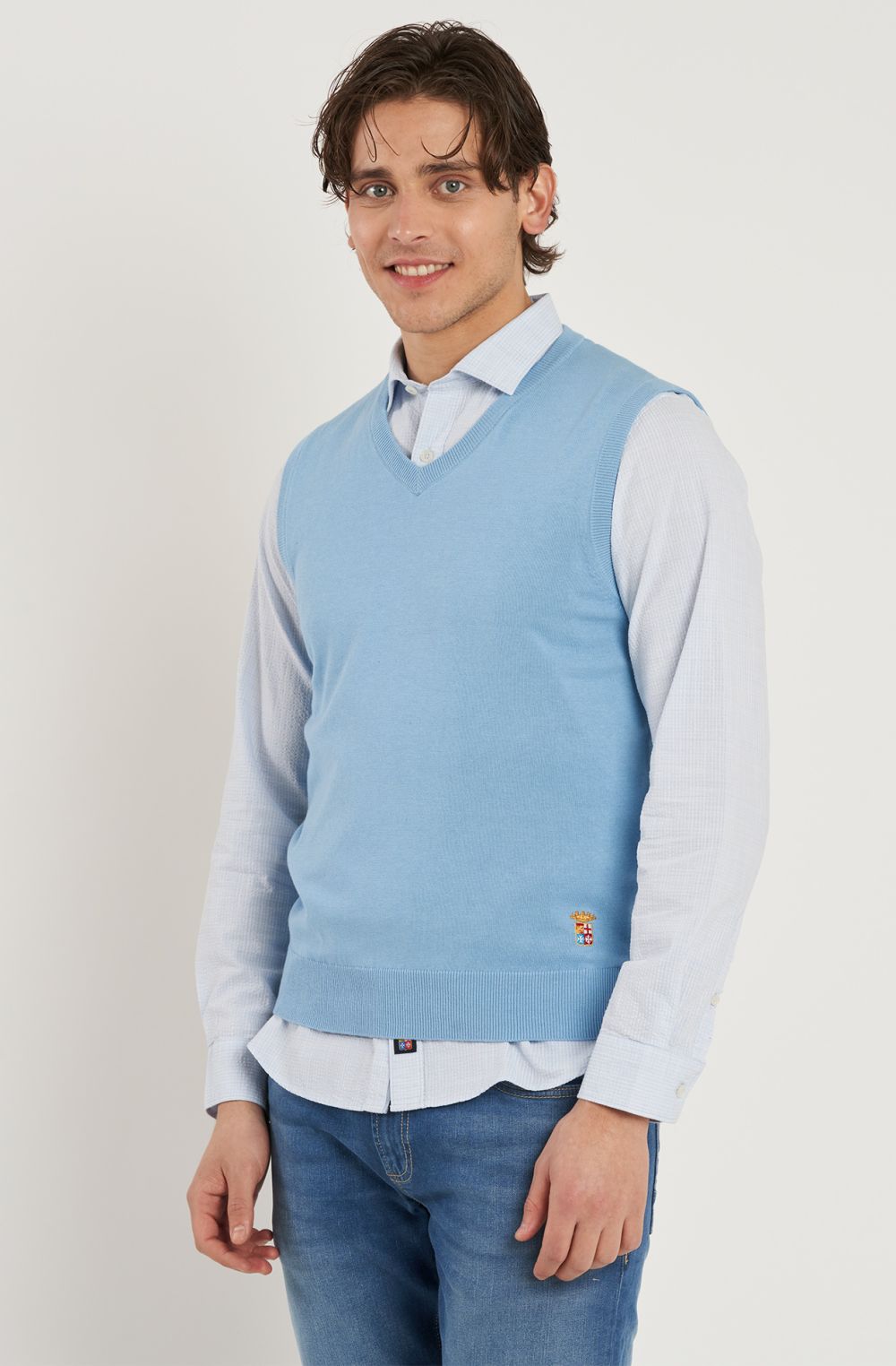 Gilet da uomo in cotone