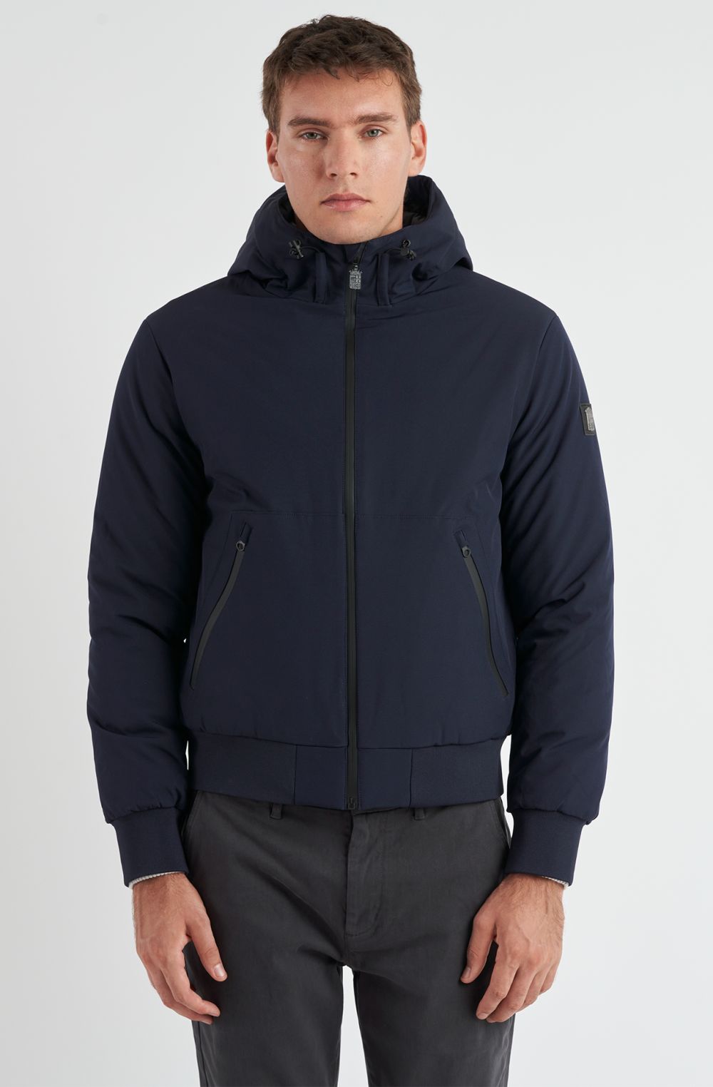 Giaccone da uomo in softshell