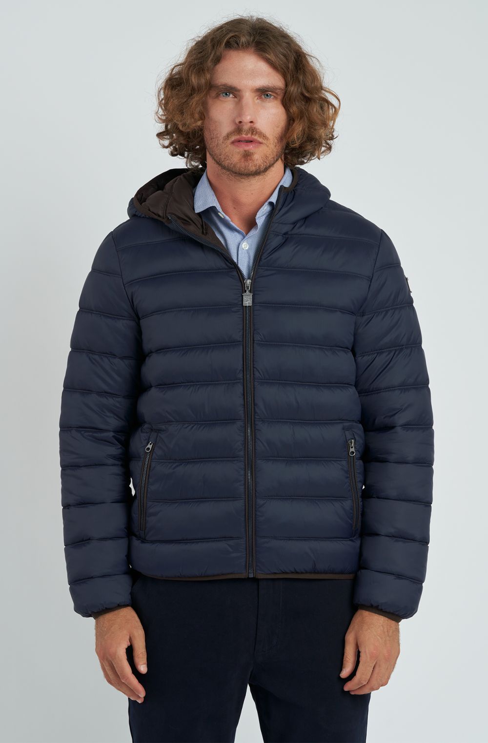 Piumino da uomo in nylon
