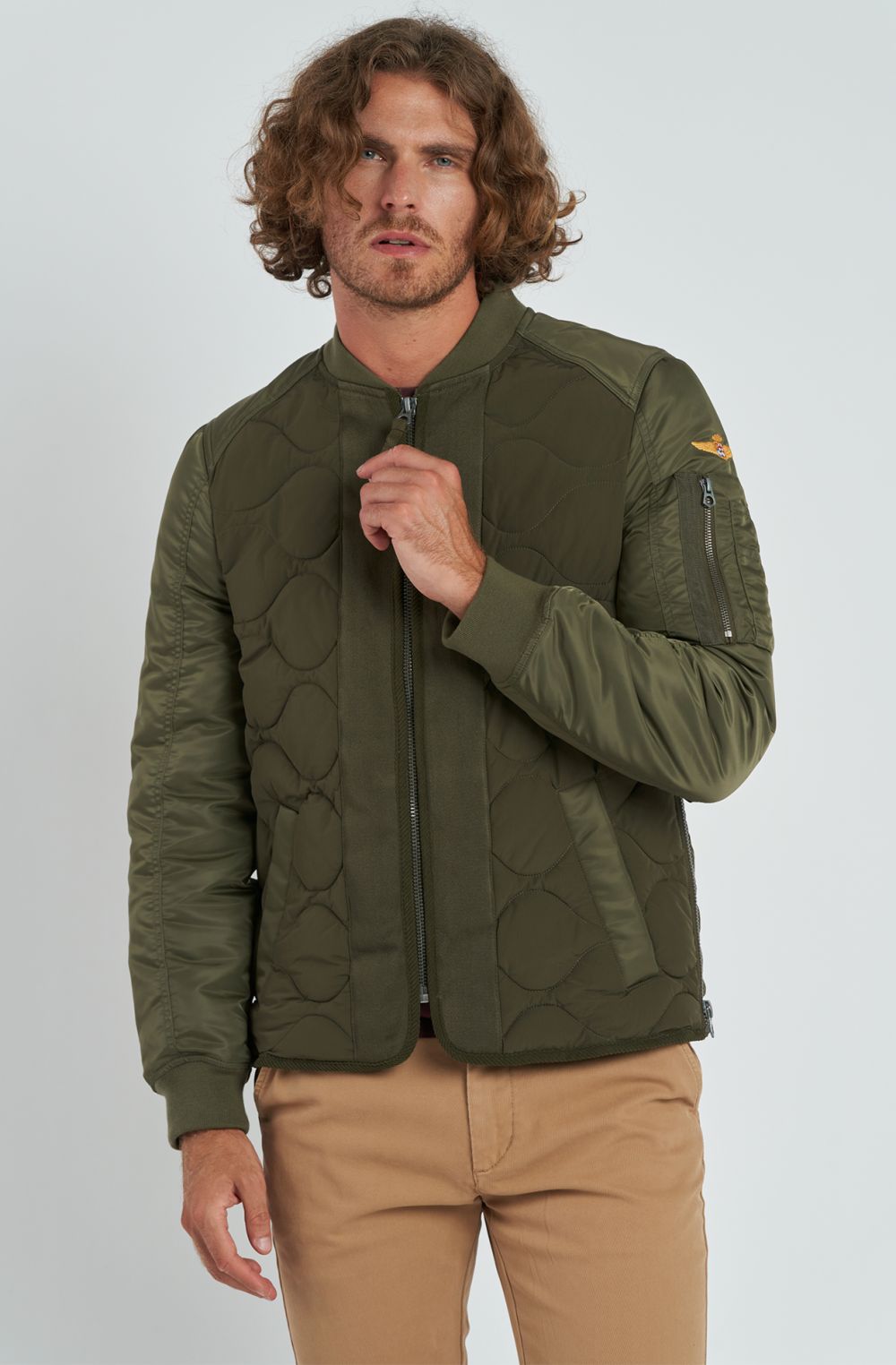 Giubbotto da uomo Aviazione Navale in nylon